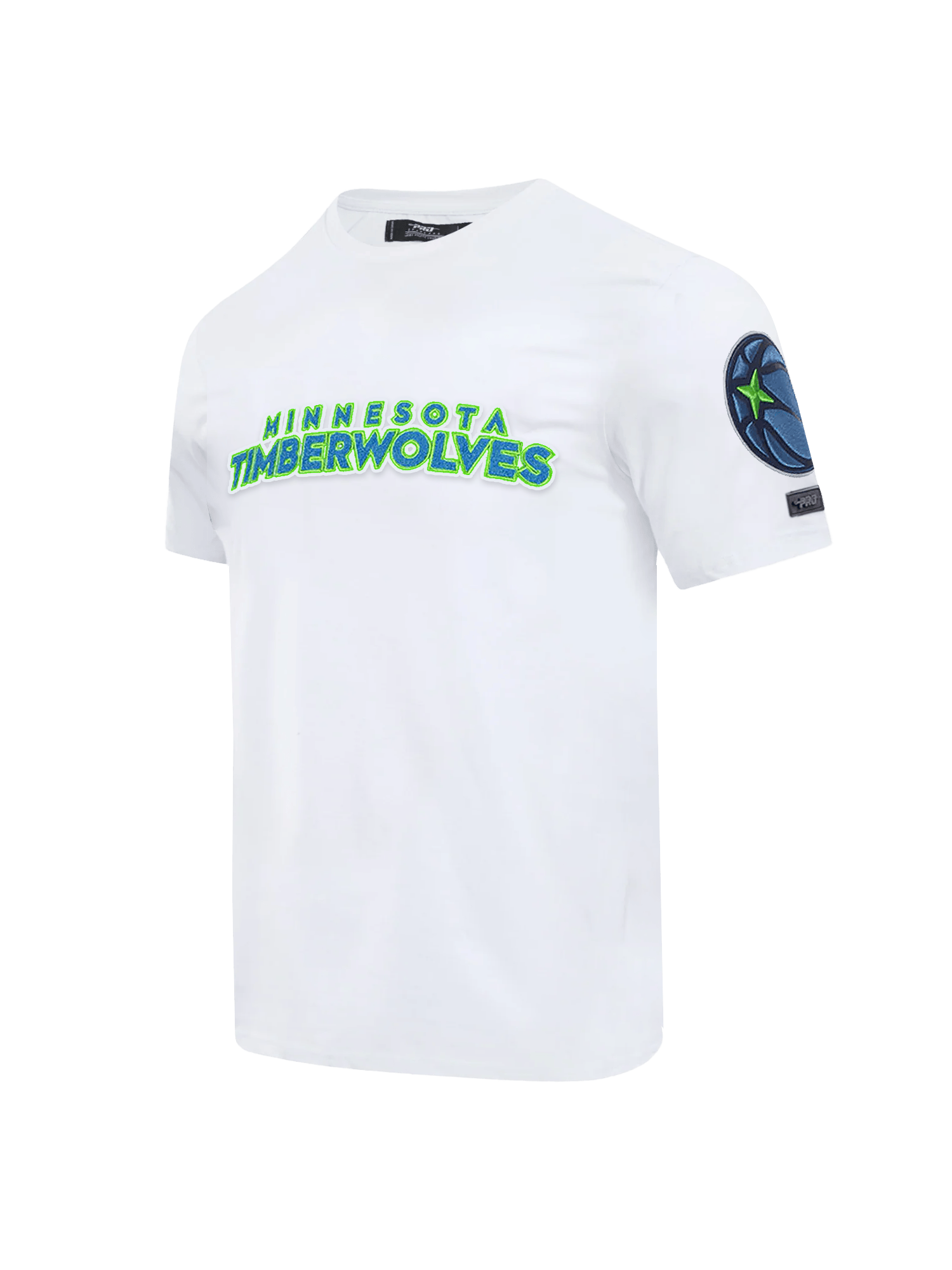 Pro Standard T-Shirts Minnesota Timberwolves Pro Standard NBA Team Chenille Flex T-Shirt - White