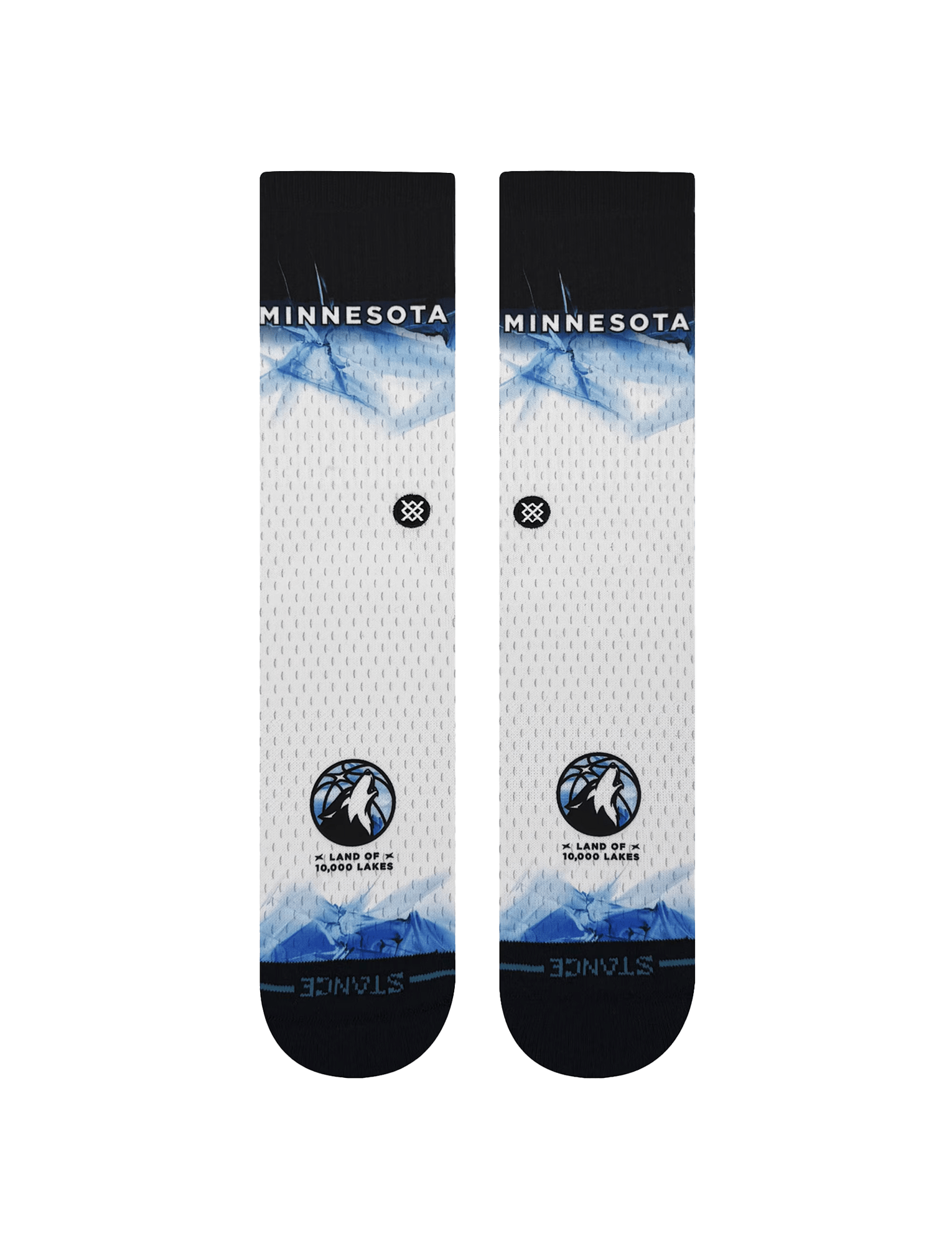 Stance Socks Large (9-12 US) Minnesota Timberwolves Stance NBA 24-25 City Edition Crew Socks
