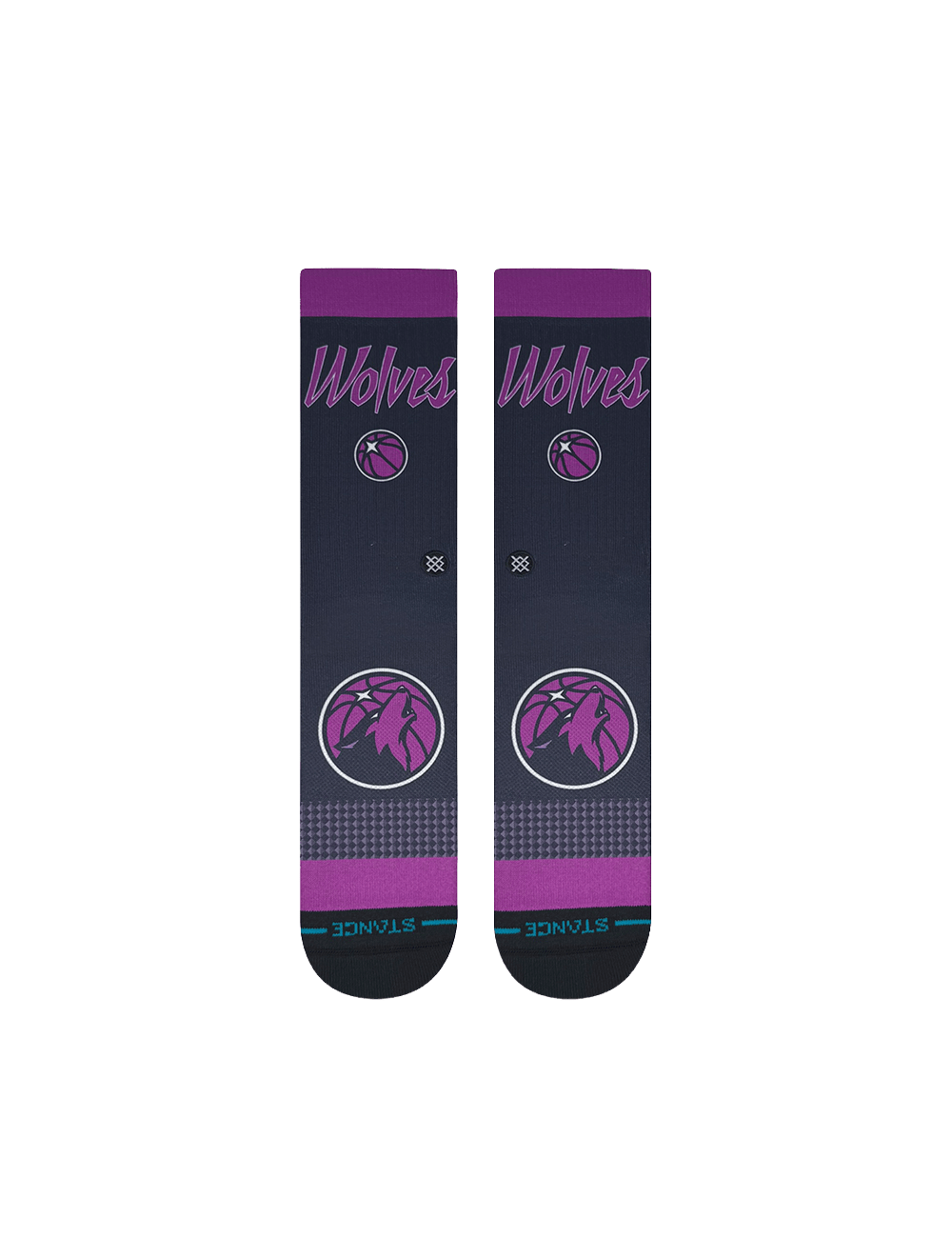 Stance Socks Large (9-12 US) Minnesota Timberwolves Stance NBA 25-26 City Edition Crew Socks