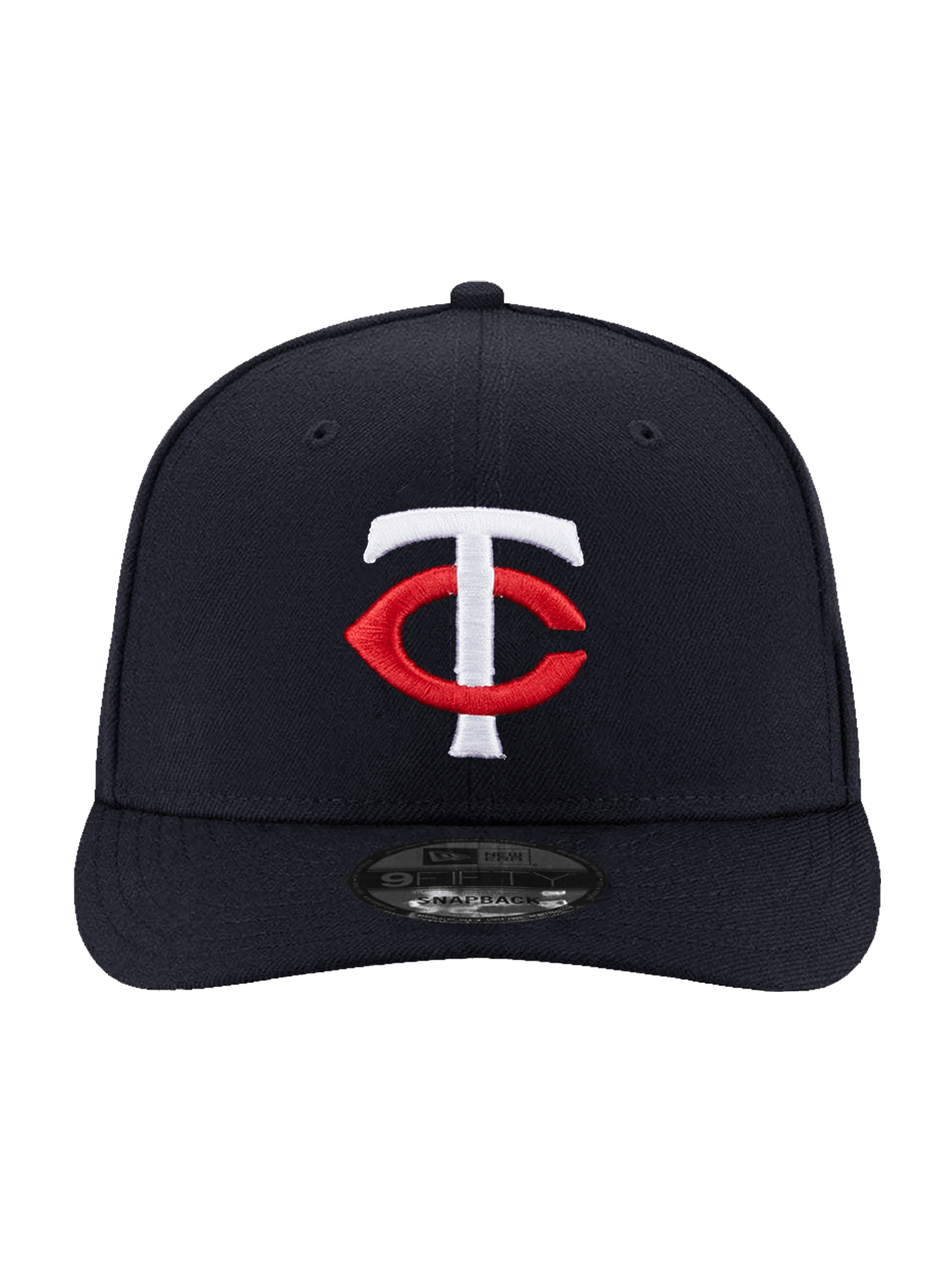 New Era Caps Minnesota Twins New Era MLB Team Pre-Curved 9FIFTY Snapback Hat - Navy