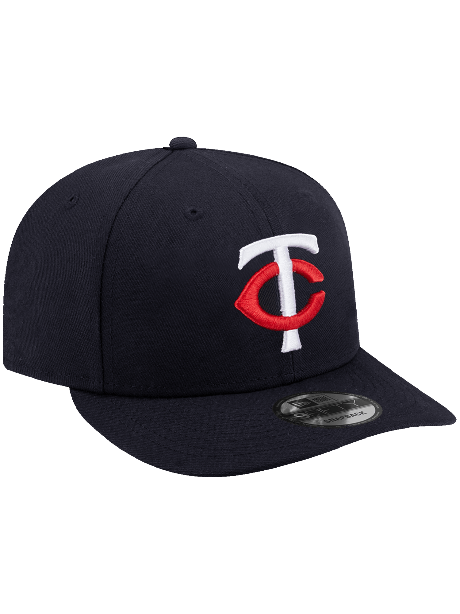 New Era Caps Minnesota Twins New Era MLB Team Pre-Curved 9FIFTY Snapback Hat - Navy