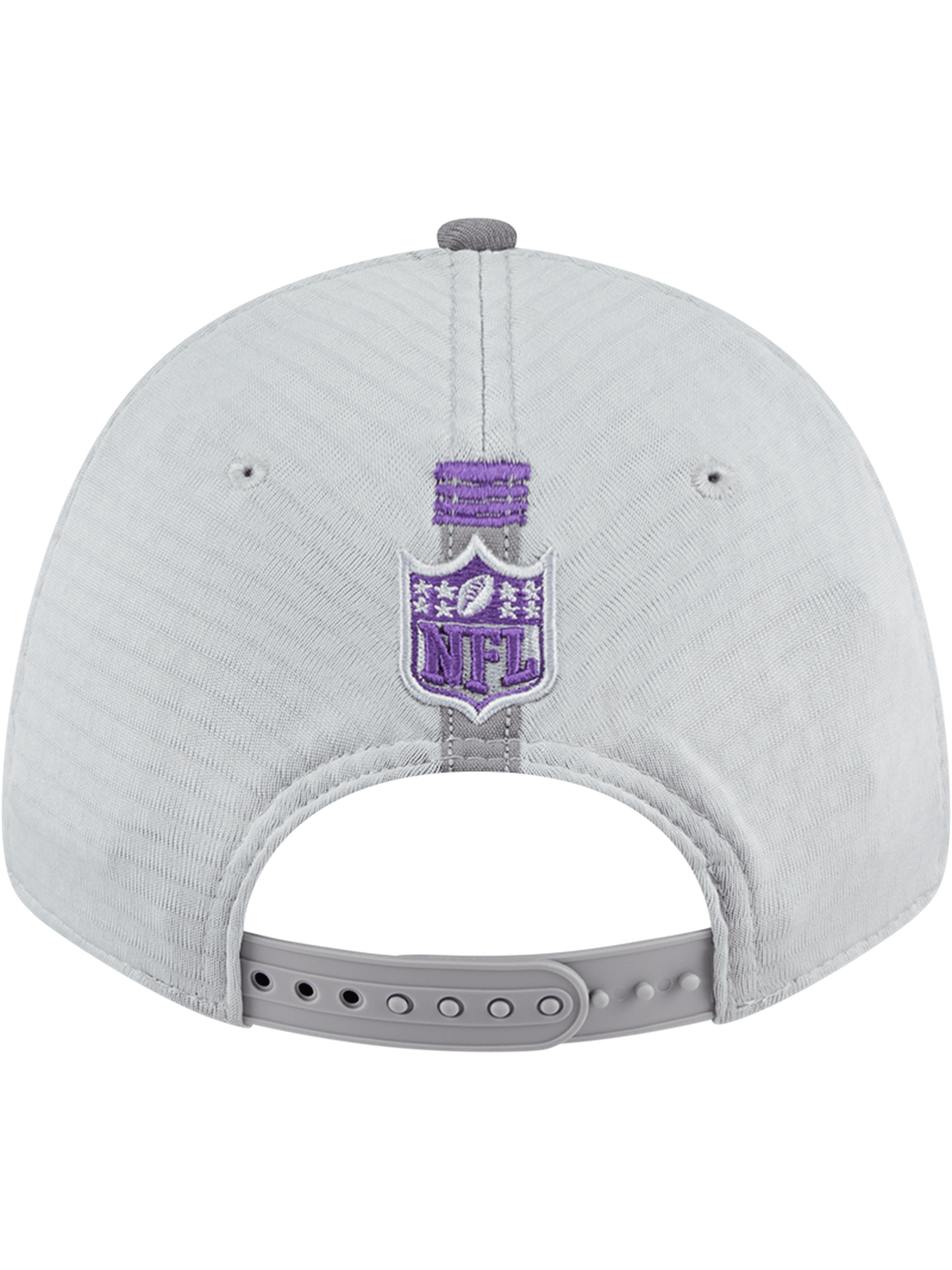 New Era Caps Minnesota Vikings New Era NFL 24 Training 9FORTY Stretch-Snapback Hat - Grey