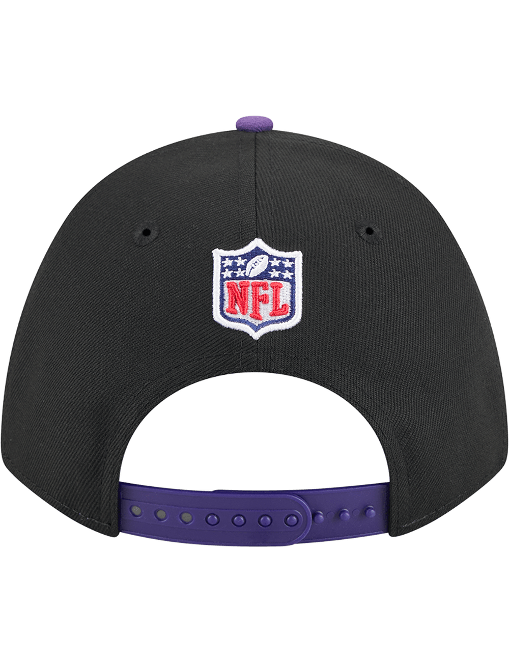 New Era Caps Minnesota Vikings New Era NFL 25 Draft 9FORTY M-Crown Snapback Hat - Black