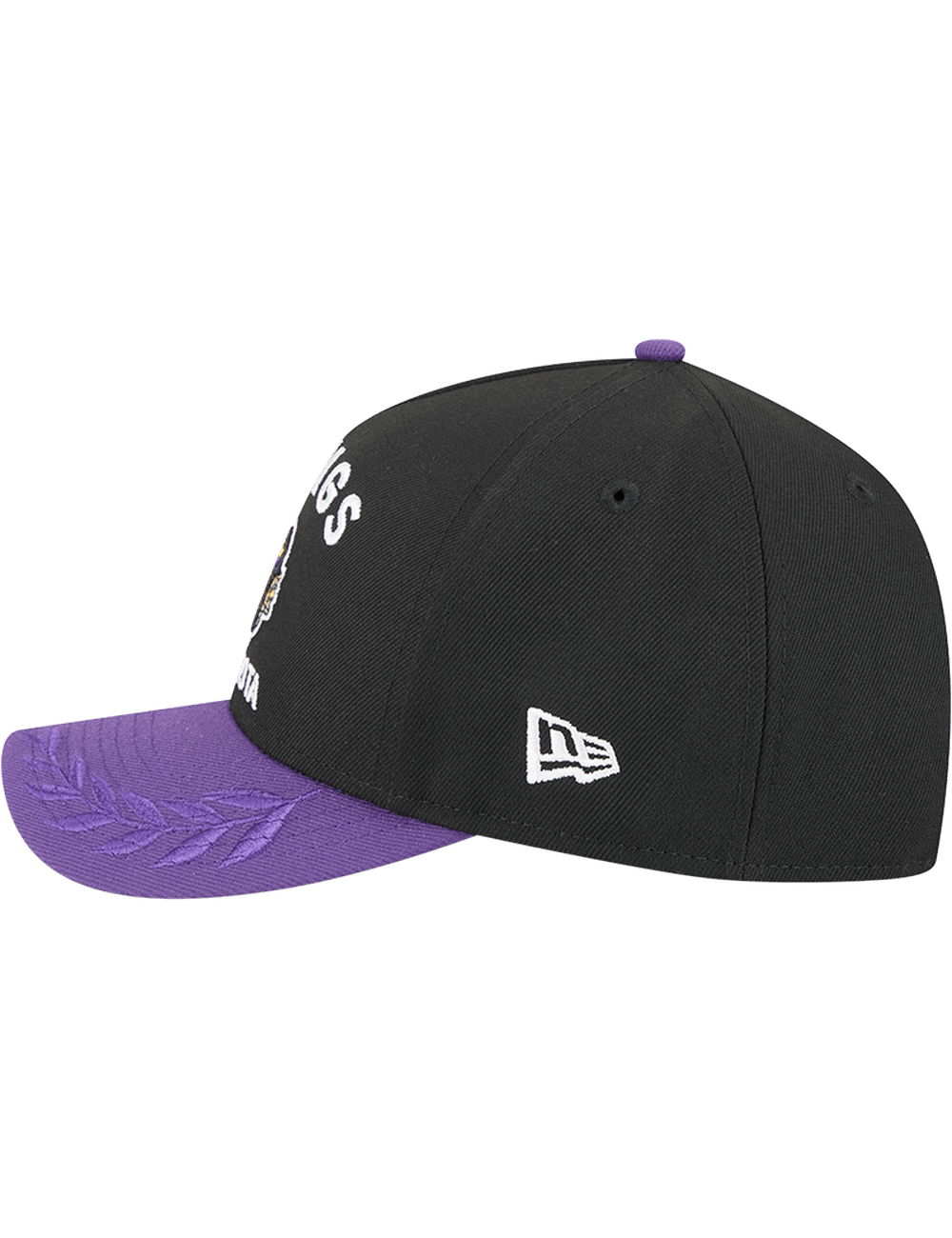 New Era Caps Minnesota Vikings New Era NFL 25 Draft 9FORTY M-Crown Snapback Hat - Black