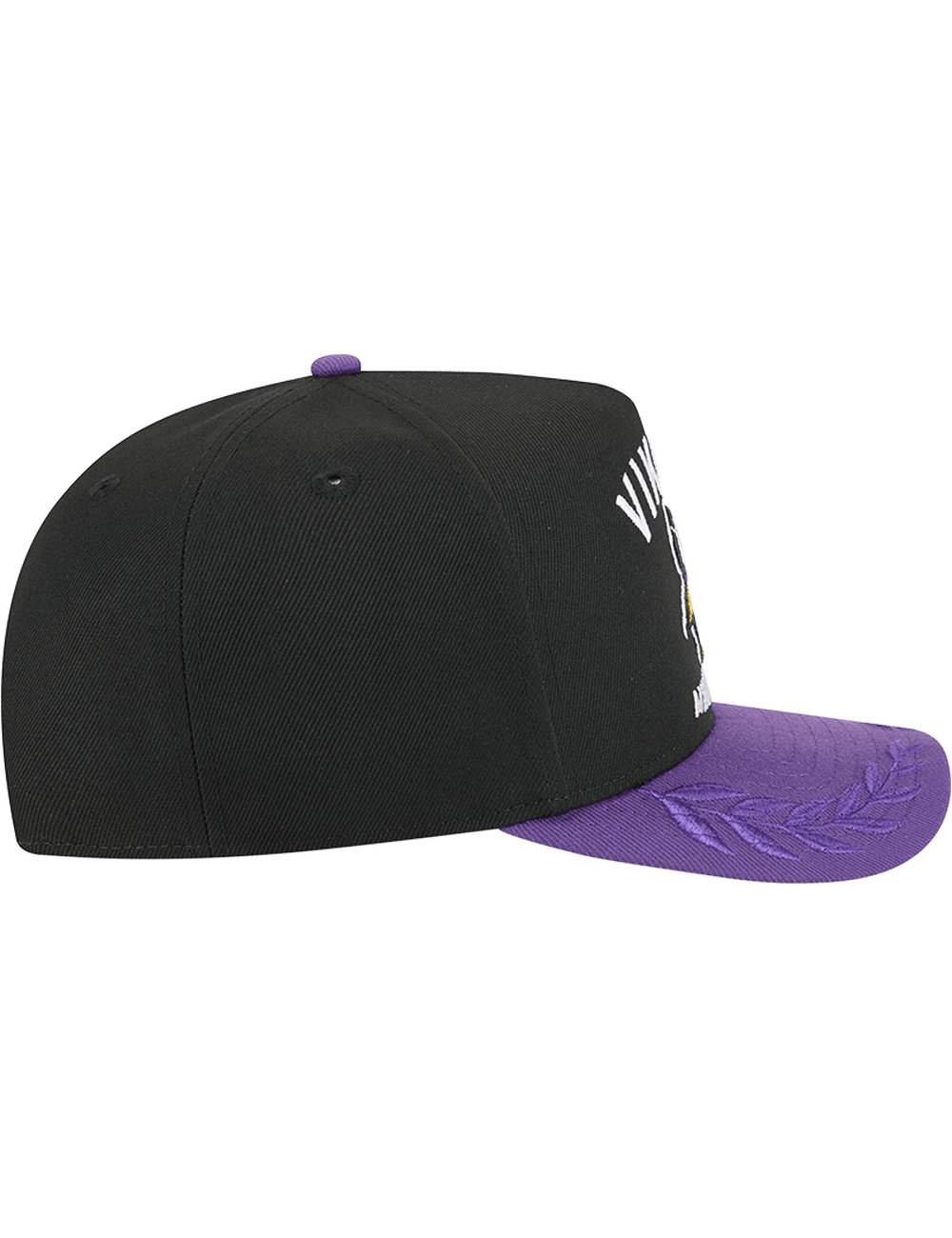 New Era Caps Minnesota Vikings New Era NFL 25 Draft Pre-Curved 9FIFTY A-Frame Snapback Hat - Black