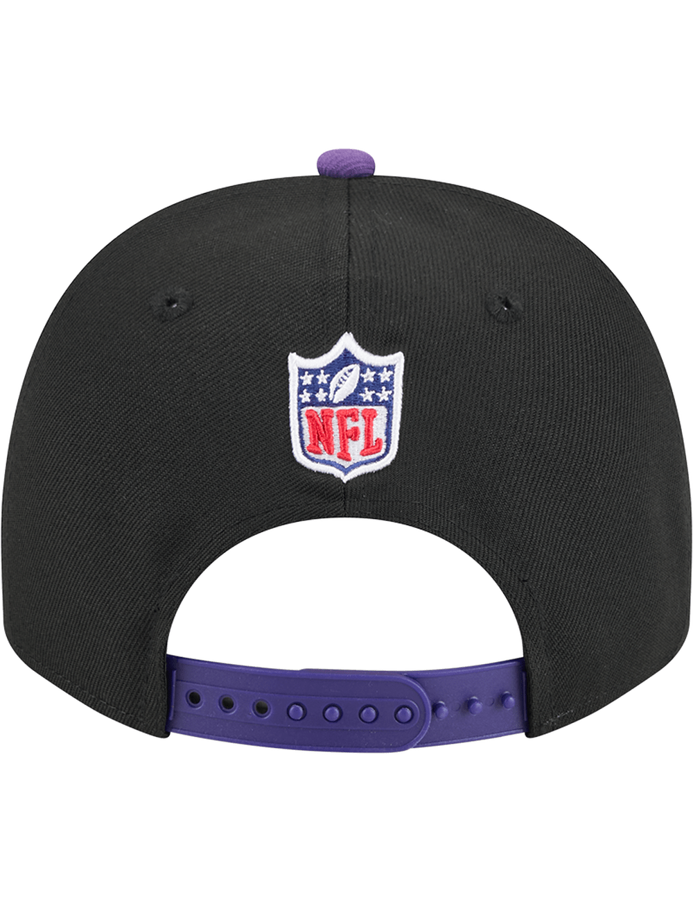 New Era Caps Minnesota Vikings New Era NFL 25 Draft Pre-Curved 9FIFTY A-Frame Snapback Hat - Black