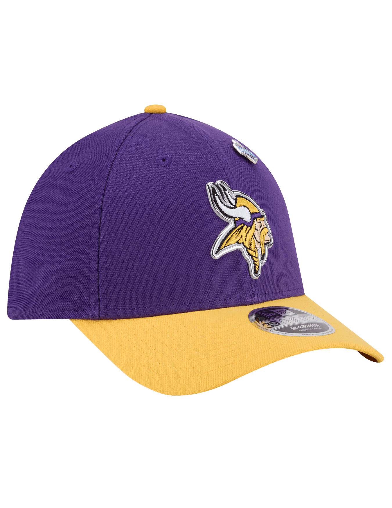 New Era Caps M/L Minnesota Vikings New Era NFL Draft 26 39THIRTY M-Crown Stretch-Fit Hat
