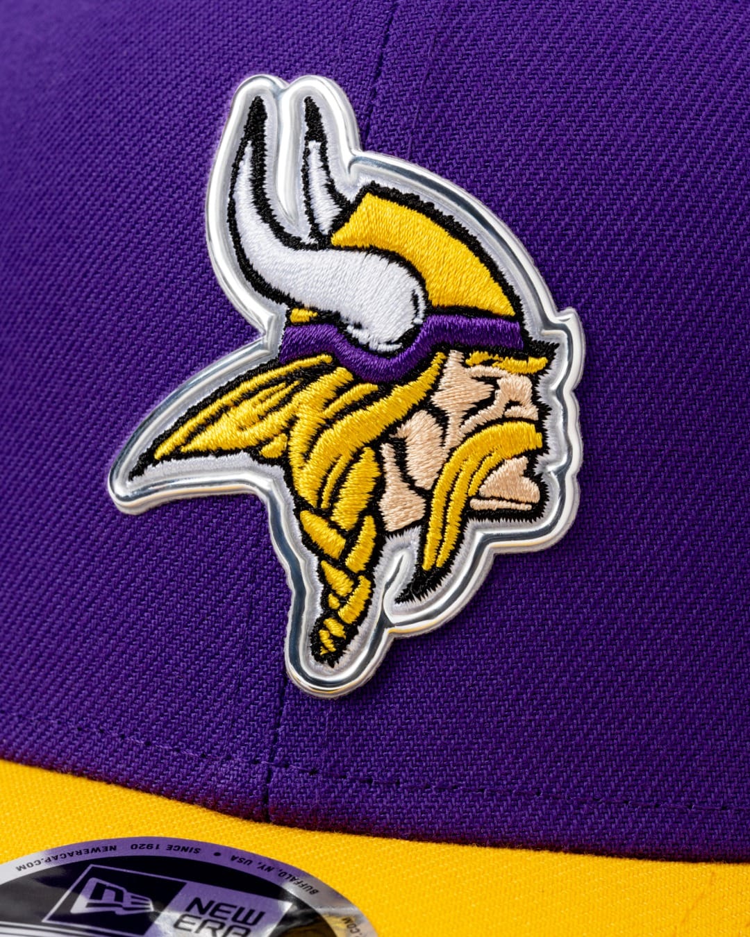 New Era Caps OSFM Minnesota Vikings New Era NFL Draft 26 9SEVENTY Stretch-Snapback Hat