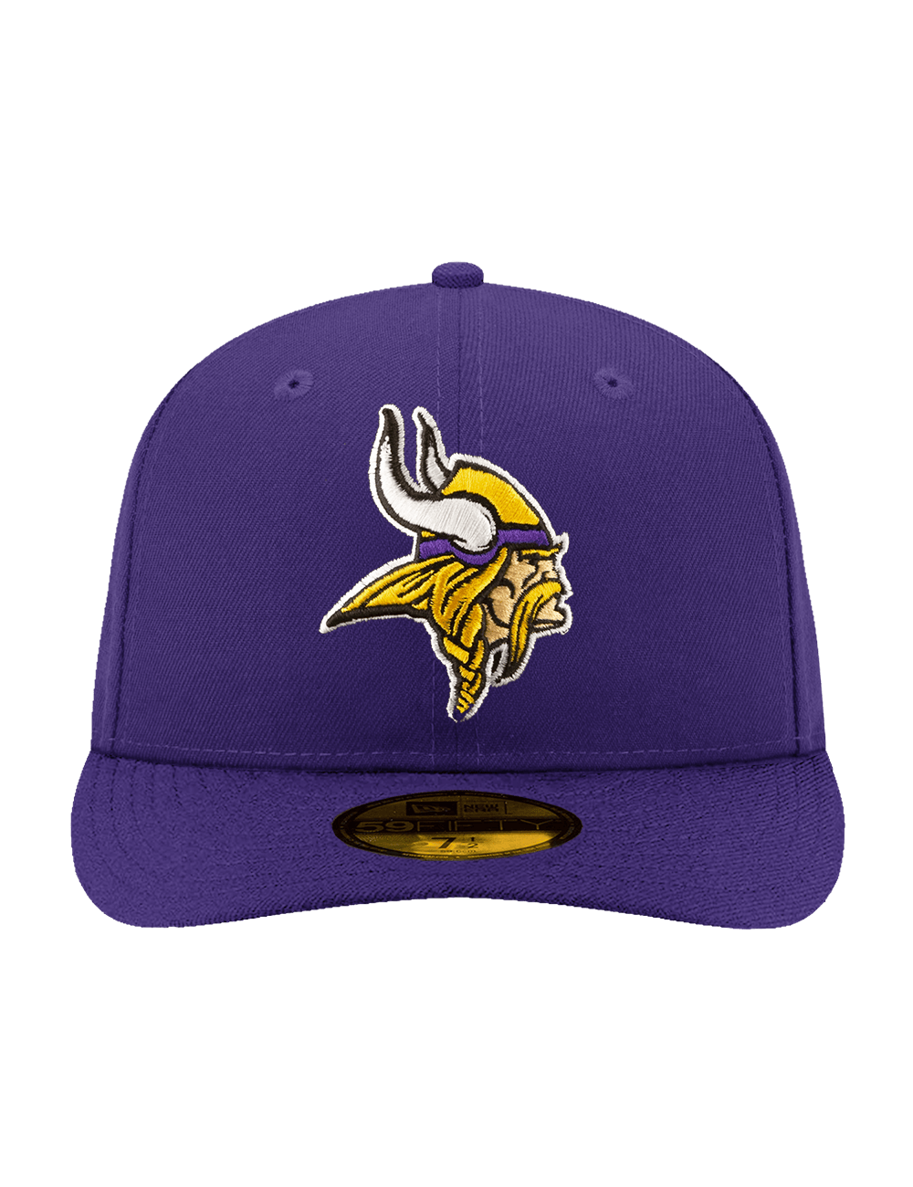 New Era Caps Minnesota Vikings New Era NFL Team Pre-Curved 59FIFTY Fitted Hat - Purple