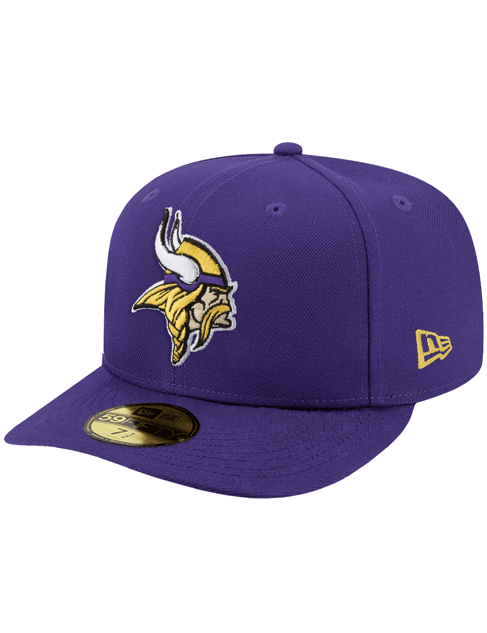 New Era Caps Minnesota Vikings New Era NFL Team Pre-Curved 59FIFTY Fitted Hat - Purple