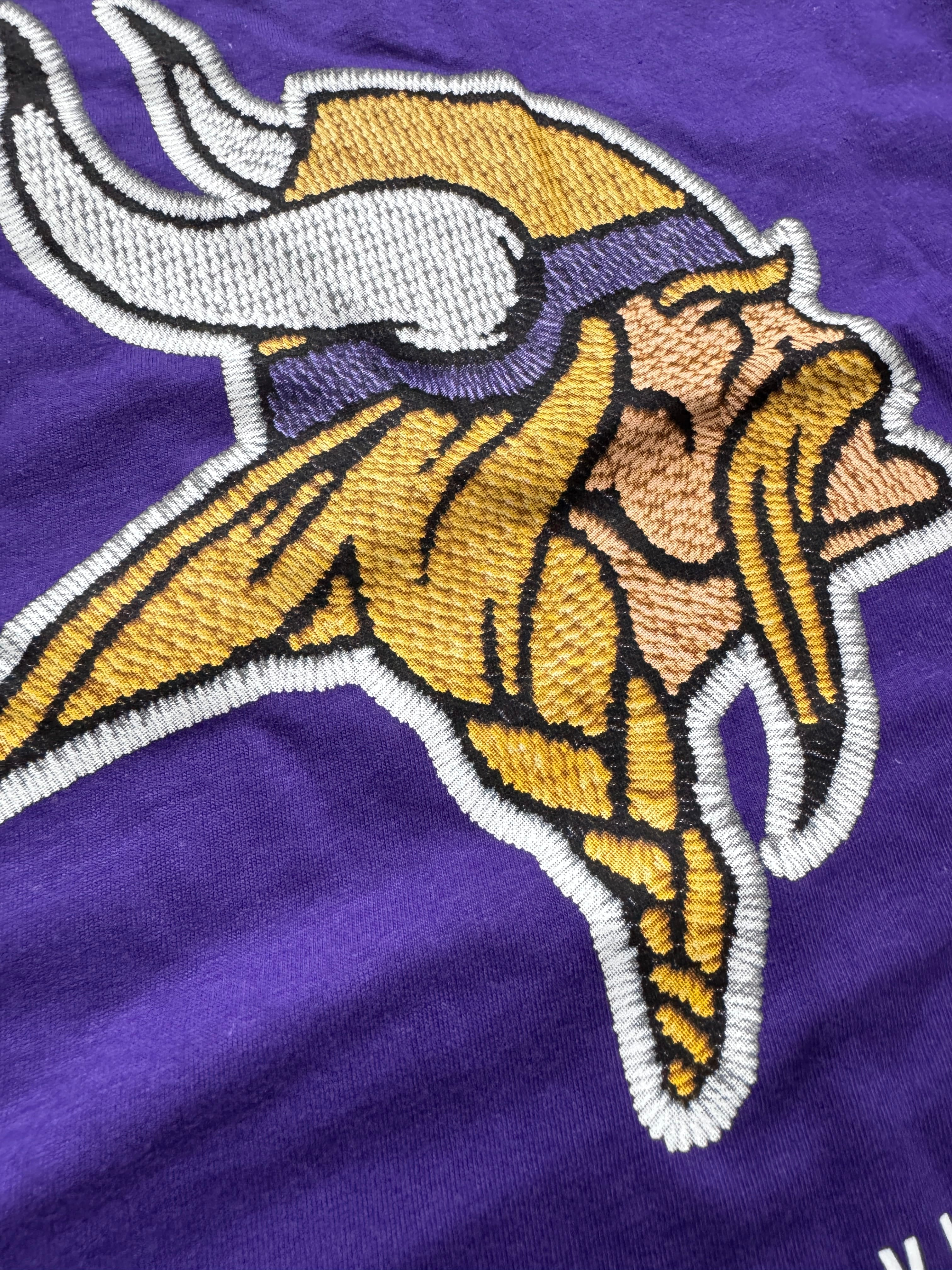 Nike T-Shirts Minnesota Vikings Nike NFL Property Of Cotton T-Shirt - Purple