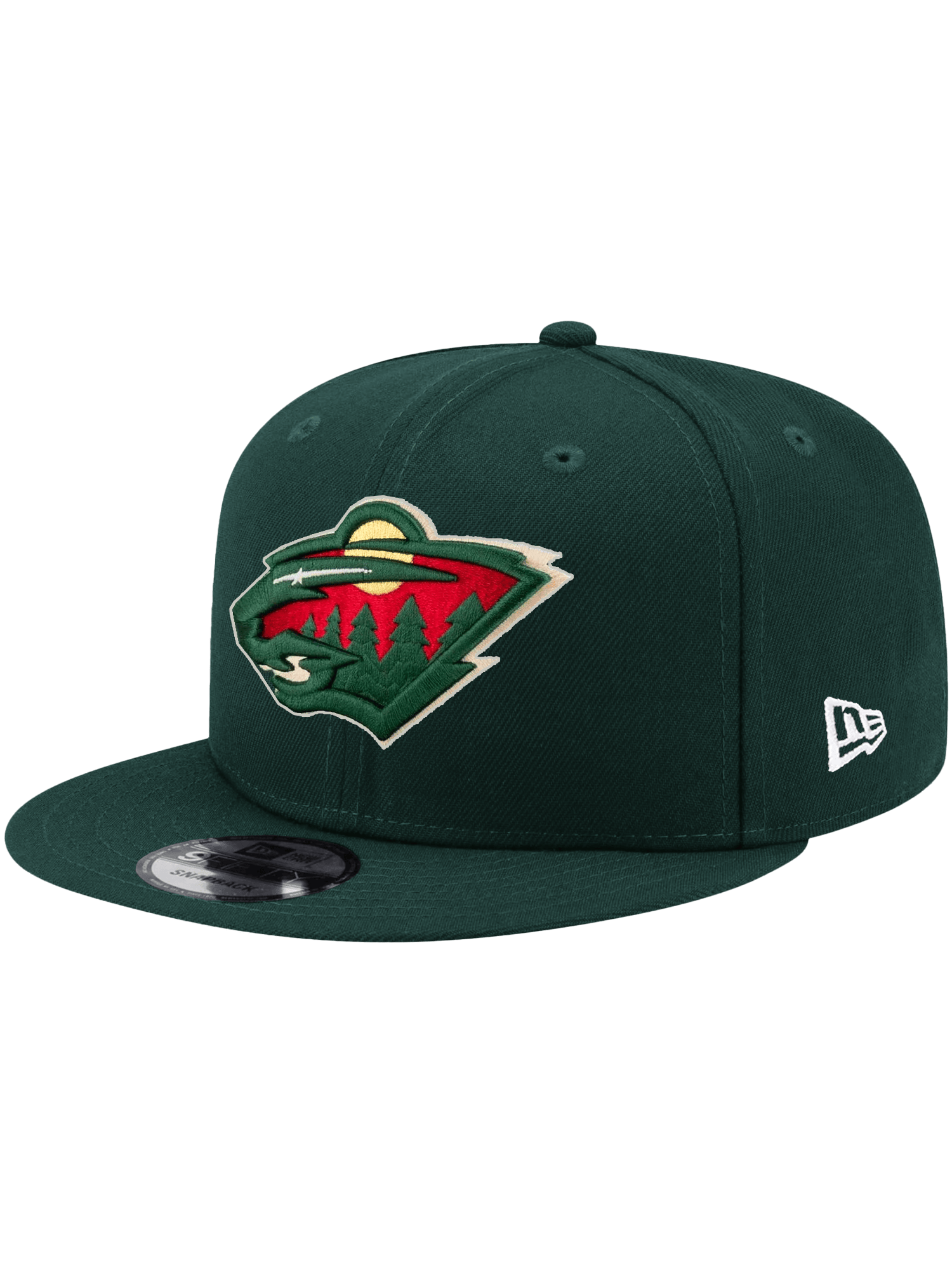 New Era Caps OSFA Minnesota Wild New Era NHL Team 9FIFTY Snapback Hat - Green