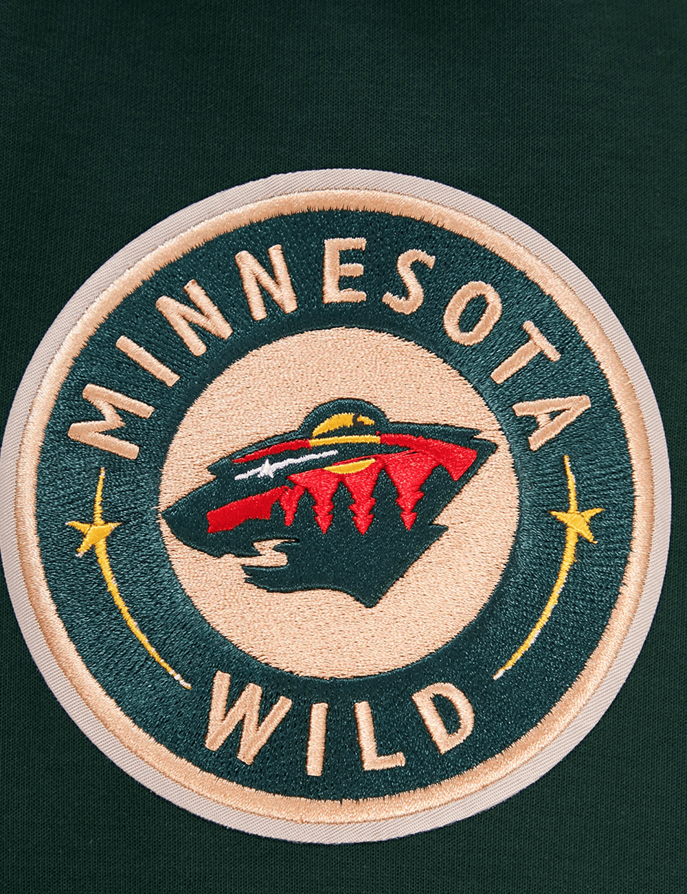 Pro Standard Jumpers Minnesota Wild Pro Standard NHL Classic Chenille Hoodie Jumper - Green