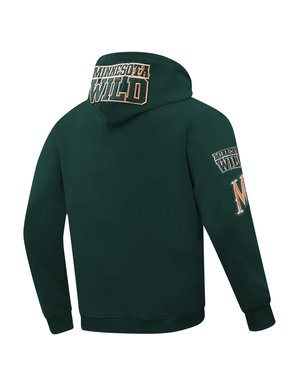 Pro Standard Jumpers Minnesota Wild Pro Standard NHL Classic Chenille Hoodie Jumper - Green