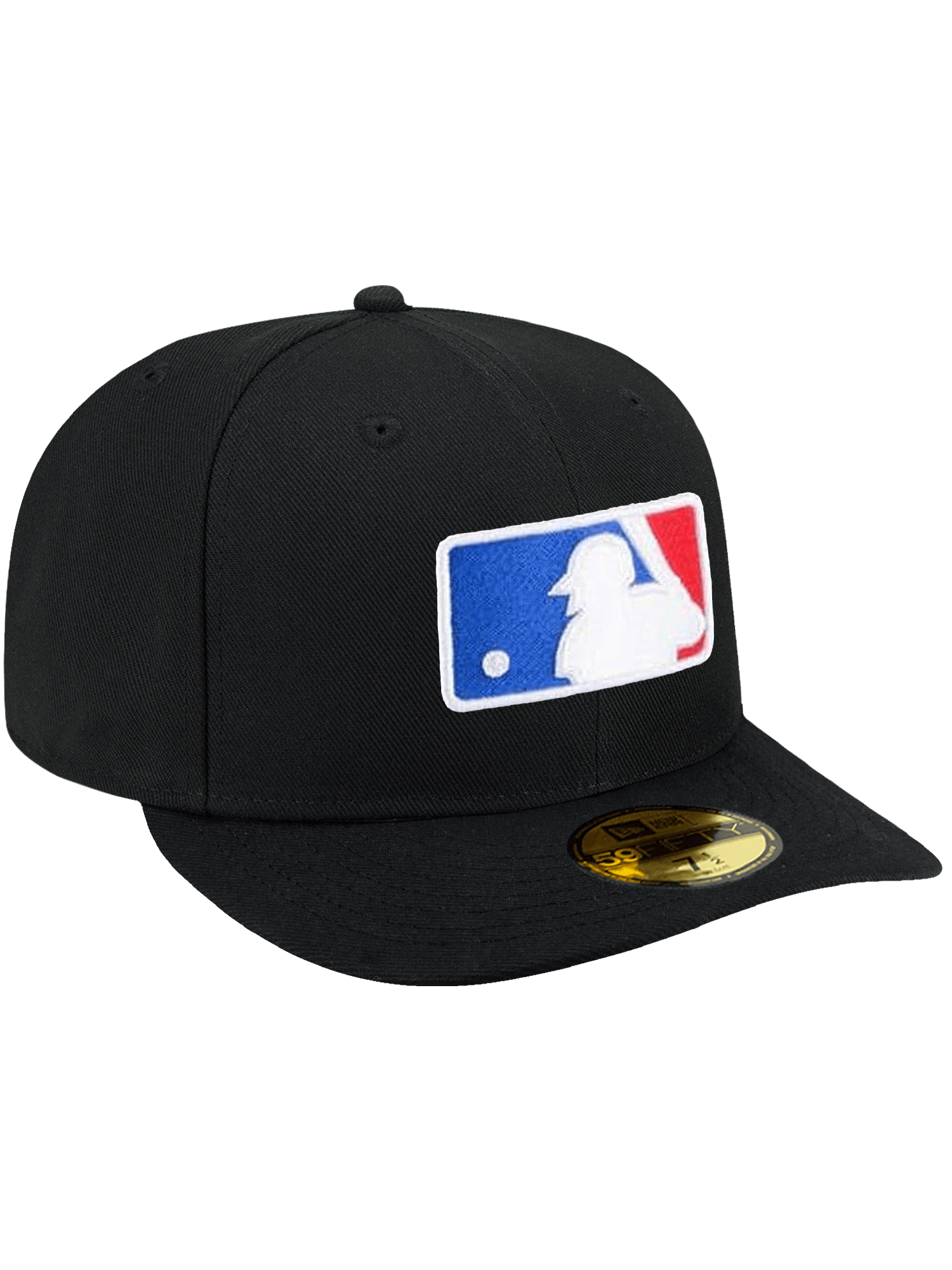 New Era Caps MLB Batterman New Era MLB League Pre-Curved 59FIFTY Fitted Hat - Black
