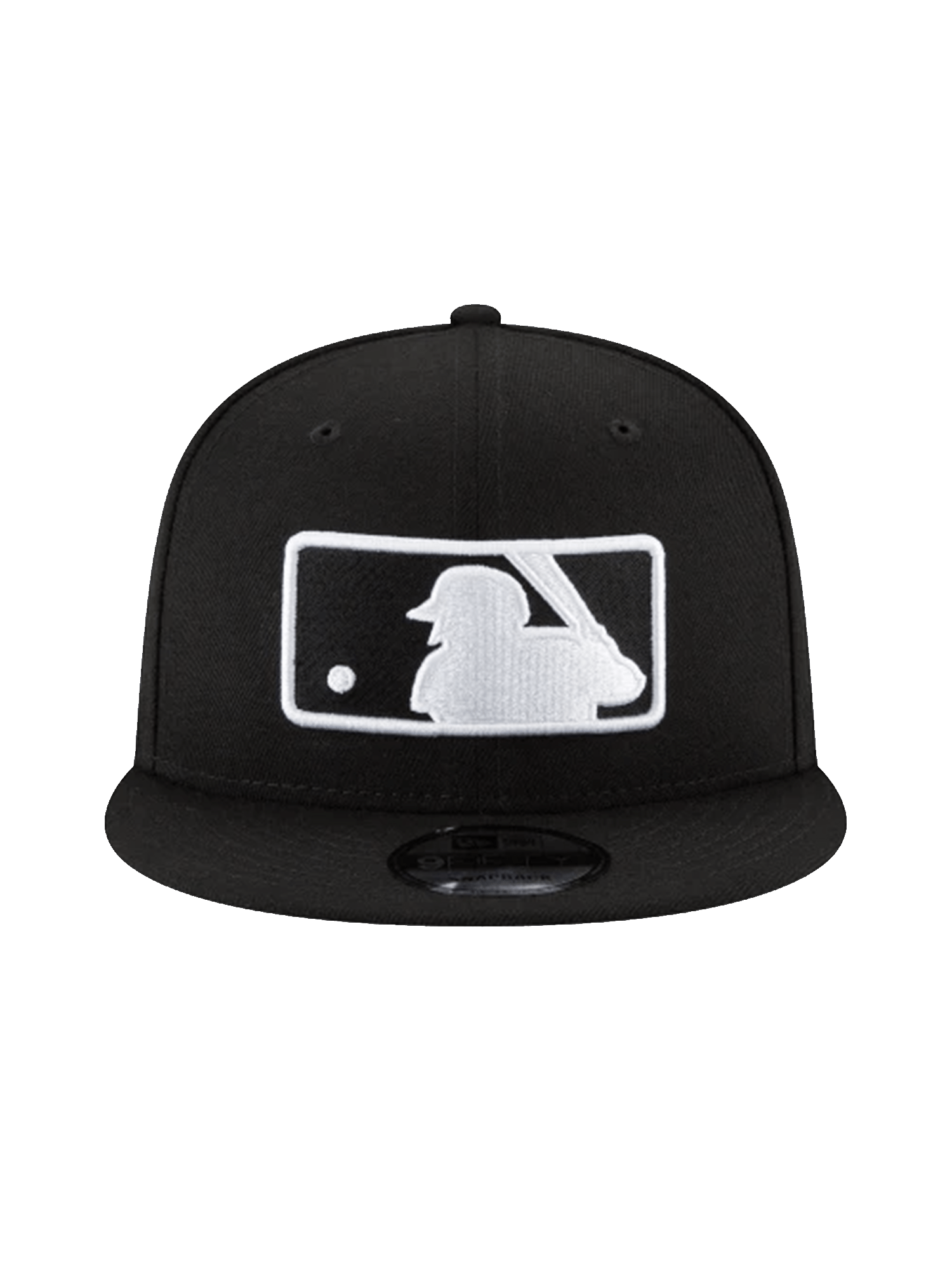 New Era Caps MLB League Batterman New Era MLB Black White 9FIFTY Snapback Hat - Black