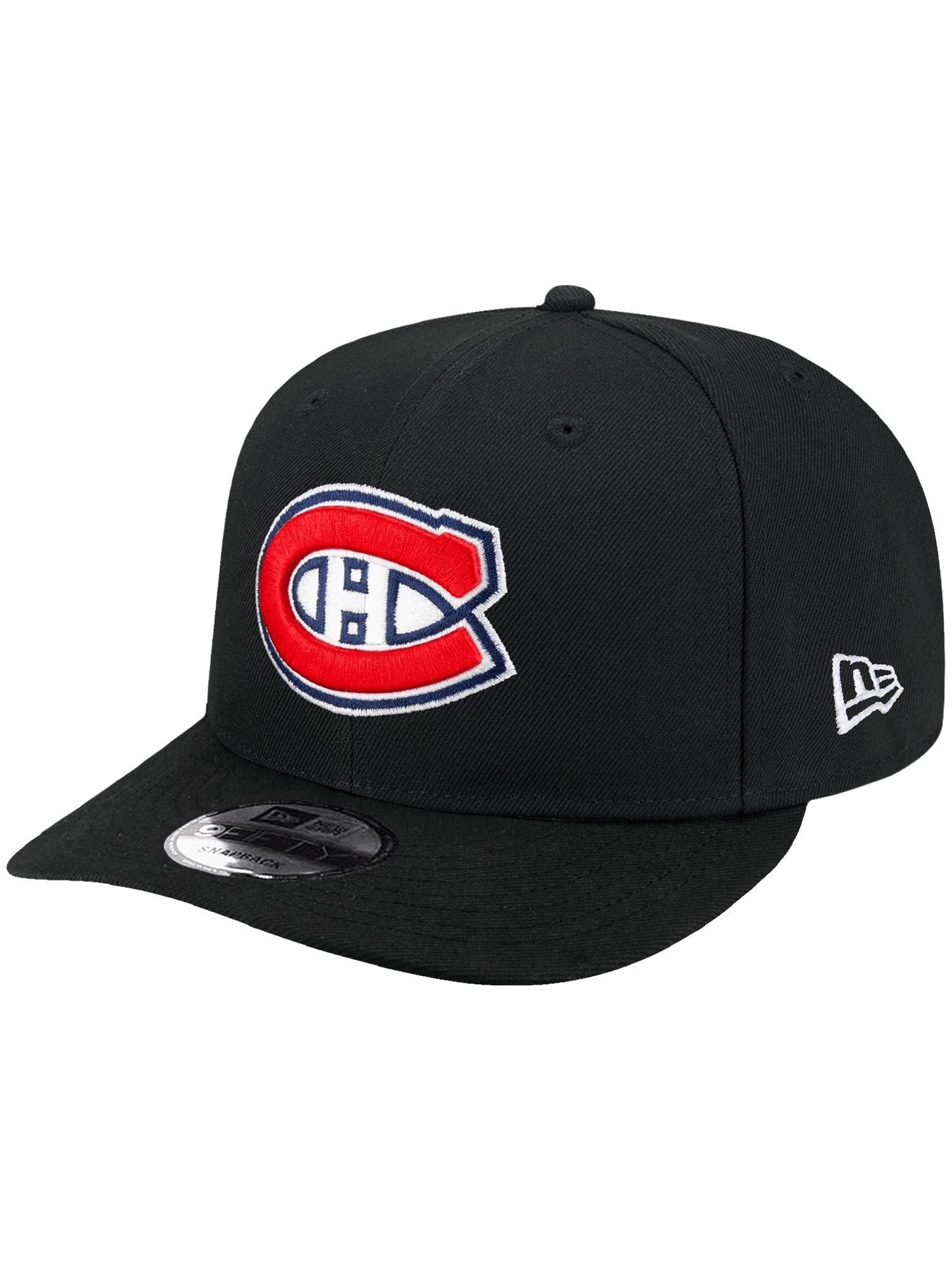 New Era Caps OSFA Montreal Canadiens New Era NHL Team 9FIFTY Pre-Curved Snapback Hat - Black