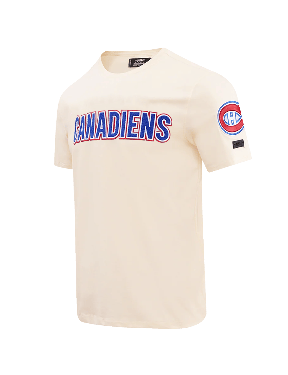 Pro Standard T-Shirts Montreal Canadiens Pro Standard NHL Classic Chenille Flex T-Shirt - Eggshell
