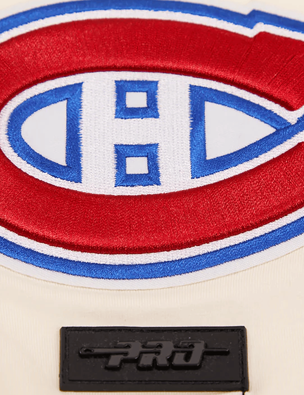 Pro Standard T-Shirts Montreal Canadiens Pro Standard NHL Classic Chenille Flex T-Shirt - Eggshell