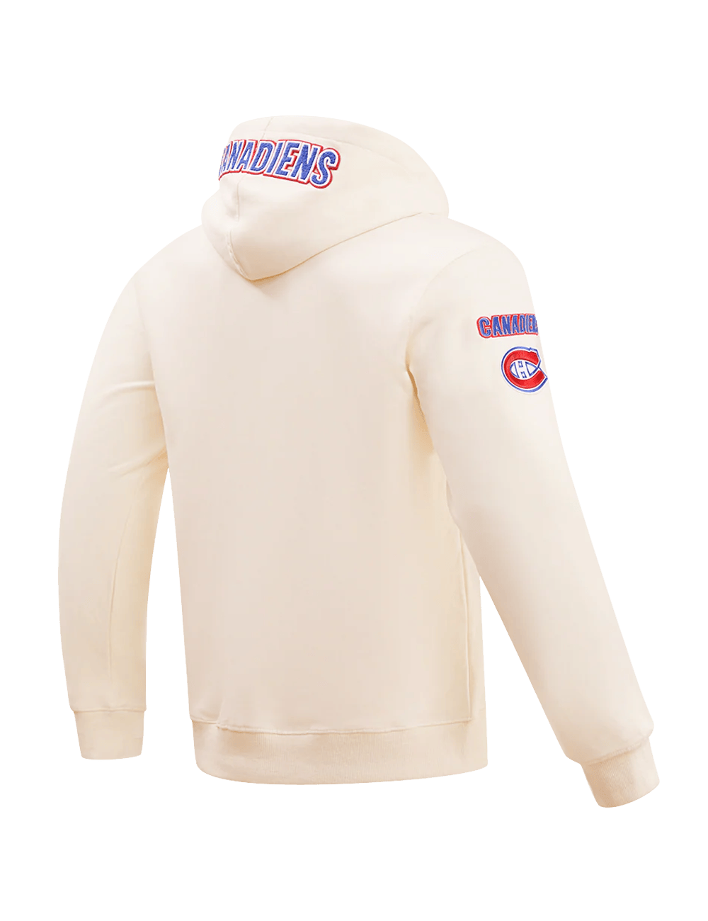 Pro Standard Jumpers Montreal Canadiens Pro Standard NHL Classic Chenille Hoodie Jumper - Eggshell