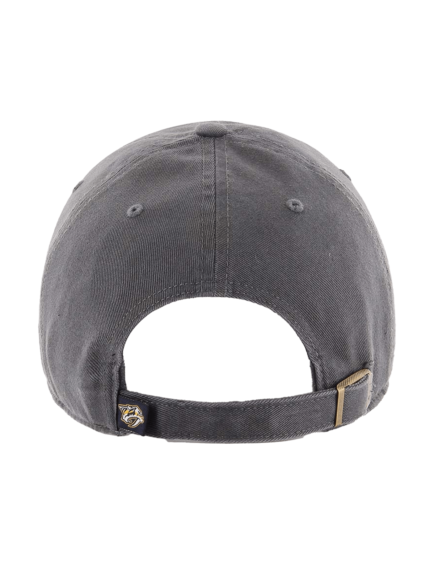 47 Brand Caps Nashville Predators '47 NHL Team Clean Up Strapback Hat - Charcoal