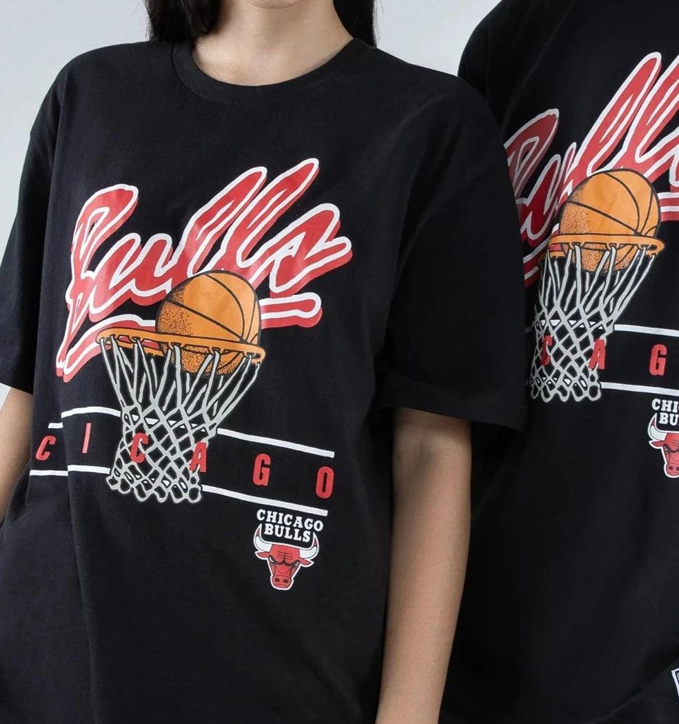 Chicago Bulls NBA Essentials Hamilton Vintage T-Shirt - Black