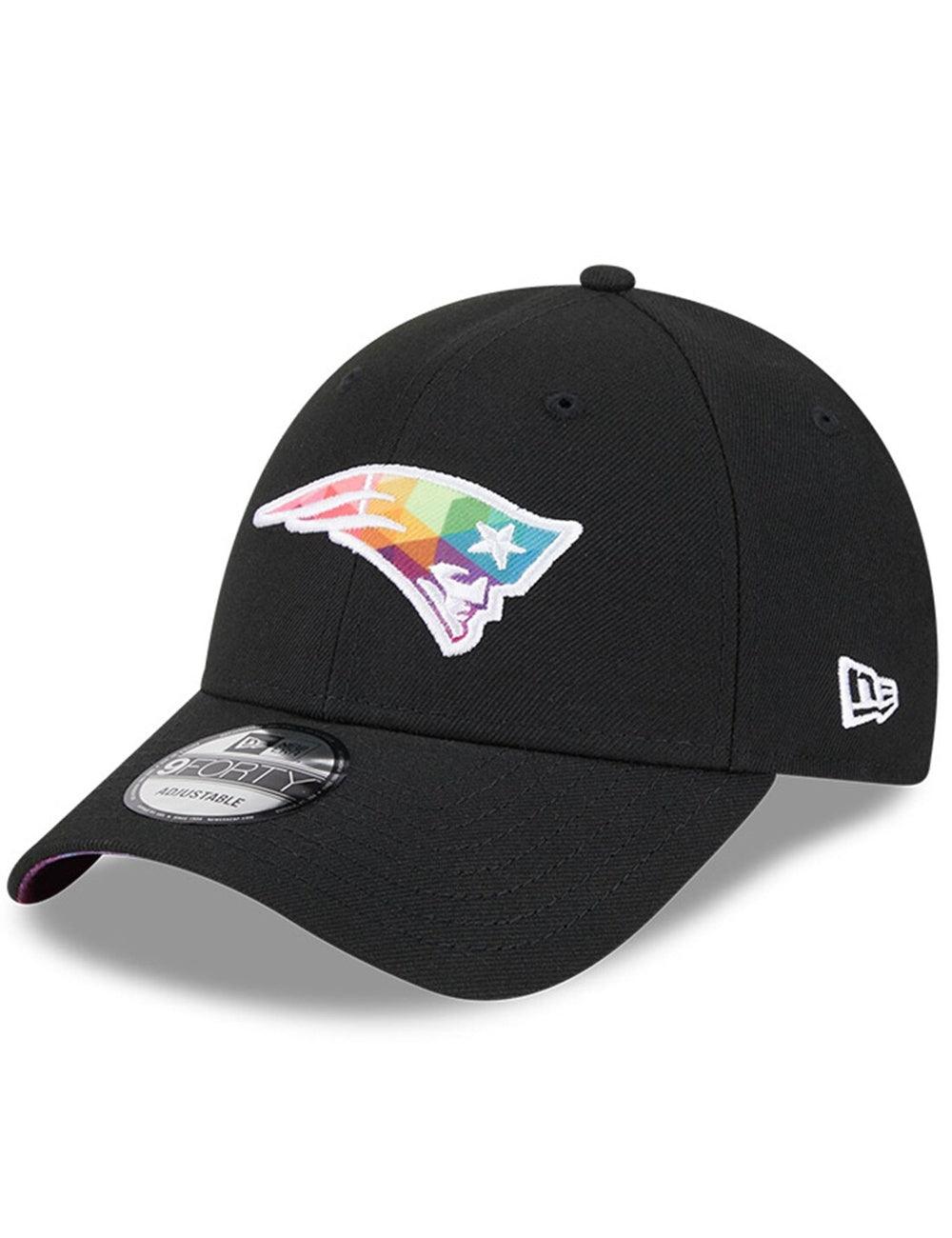 New Era Caps New England Patriots New Era NFL 23 Crucial Catch 9FORTY Snapback Hat - Black