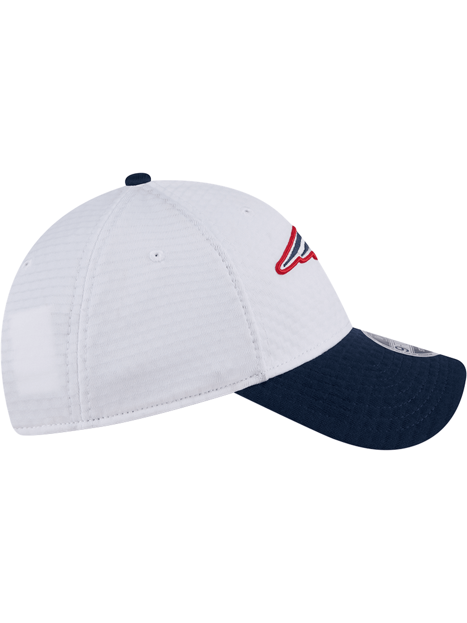 New Era Caps New England Patriots New Era NFL 24 Training 9FORTY Stretch-Snapback Hat - White