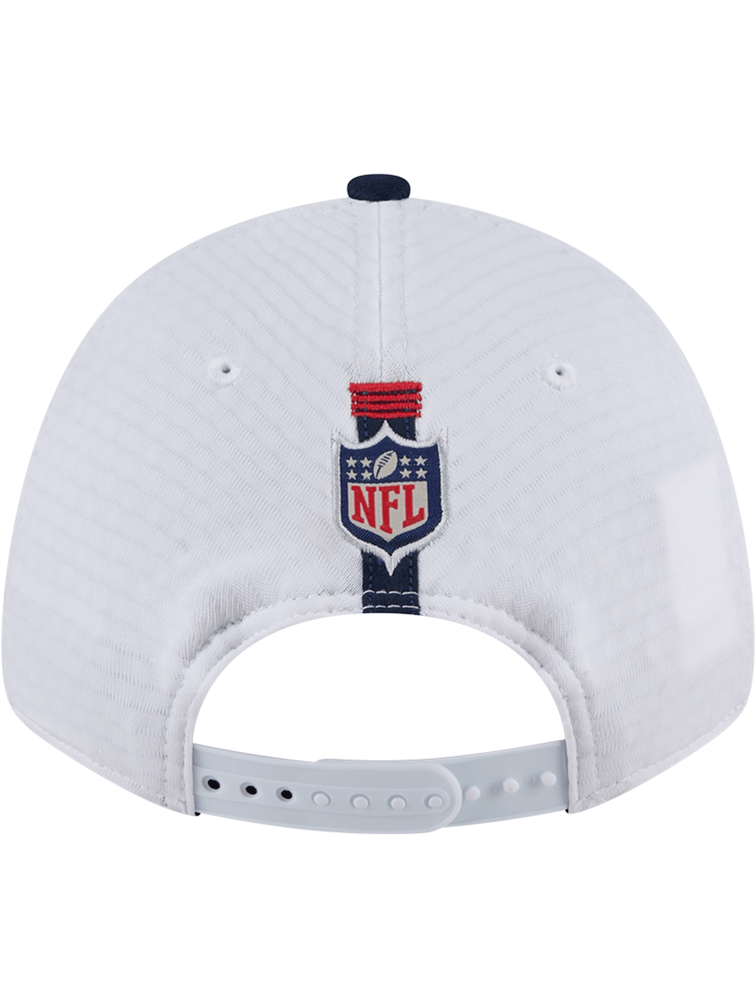New Era Caps New England Patriots New Era NFL 24 Training 9FORTY Stretch-Snapback Hat - White