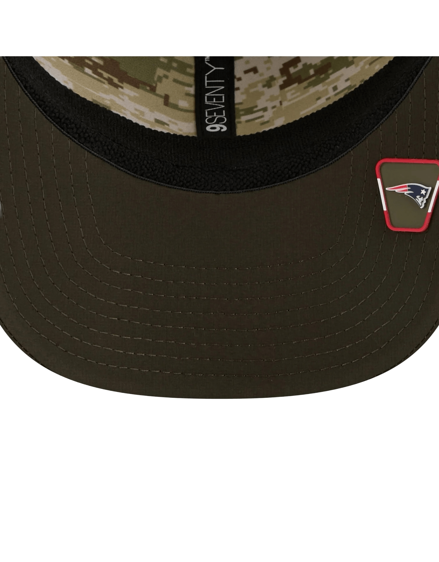 New Era Caps New England Patriots New Era NFL 25 Salute To Service 9SEVENTY Stretch-Snapback Hat