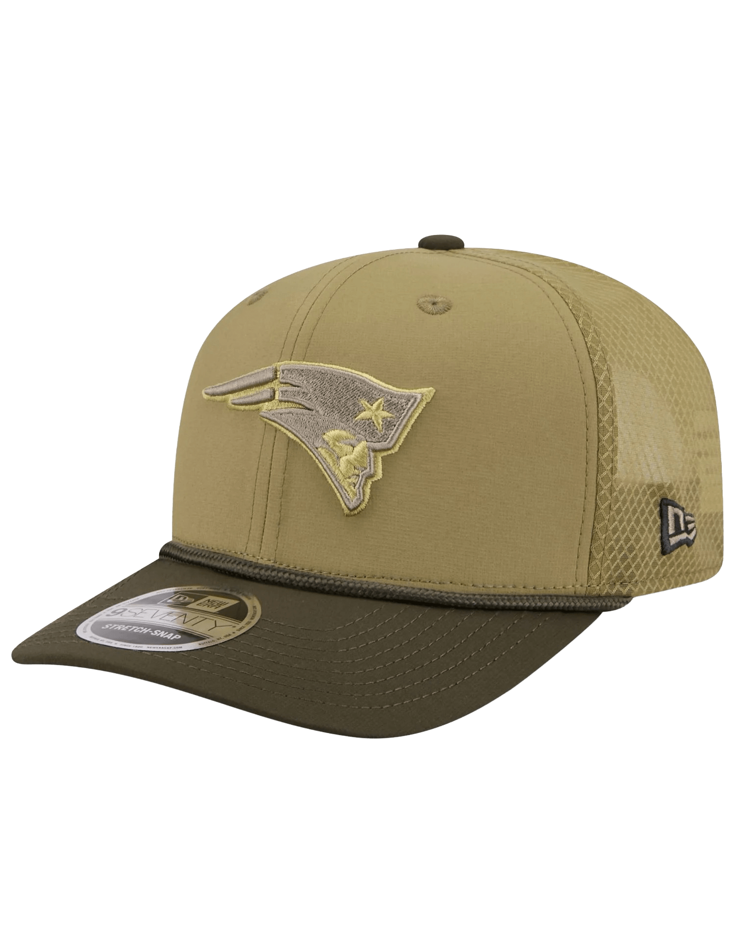 New Era Caps New England Patriots New Era NFL 25 Salute To Service 9SEVENTY Stretch-Snapback Hat