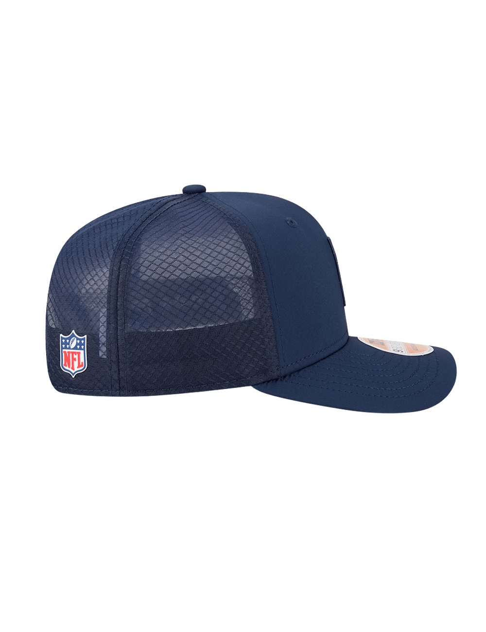 New Era Caps New England Patriots New Era NFL 25 Sideline 9SEVENTY Stretch-Snapback Hat - Navy