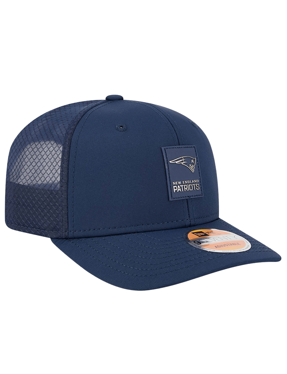 New Era Caps New England Patriots New Era NFL 25 Sideline 9SEVENTY Stretch-Snapback Hat - Navy