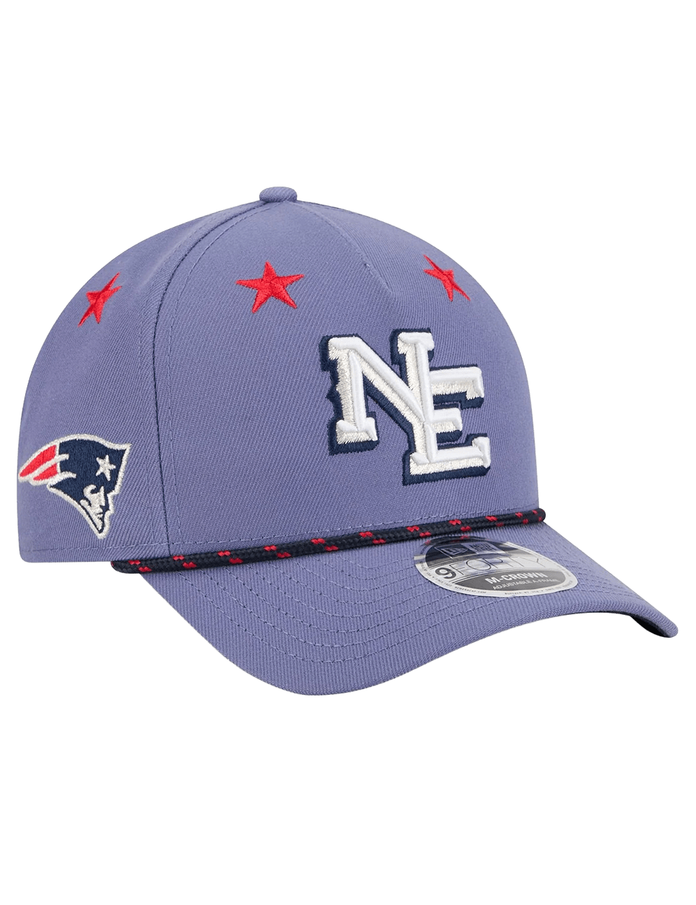 New Era Caps New England Patriots New Era NFL Rivalries 9FORTY M-Crown Snapback Hat