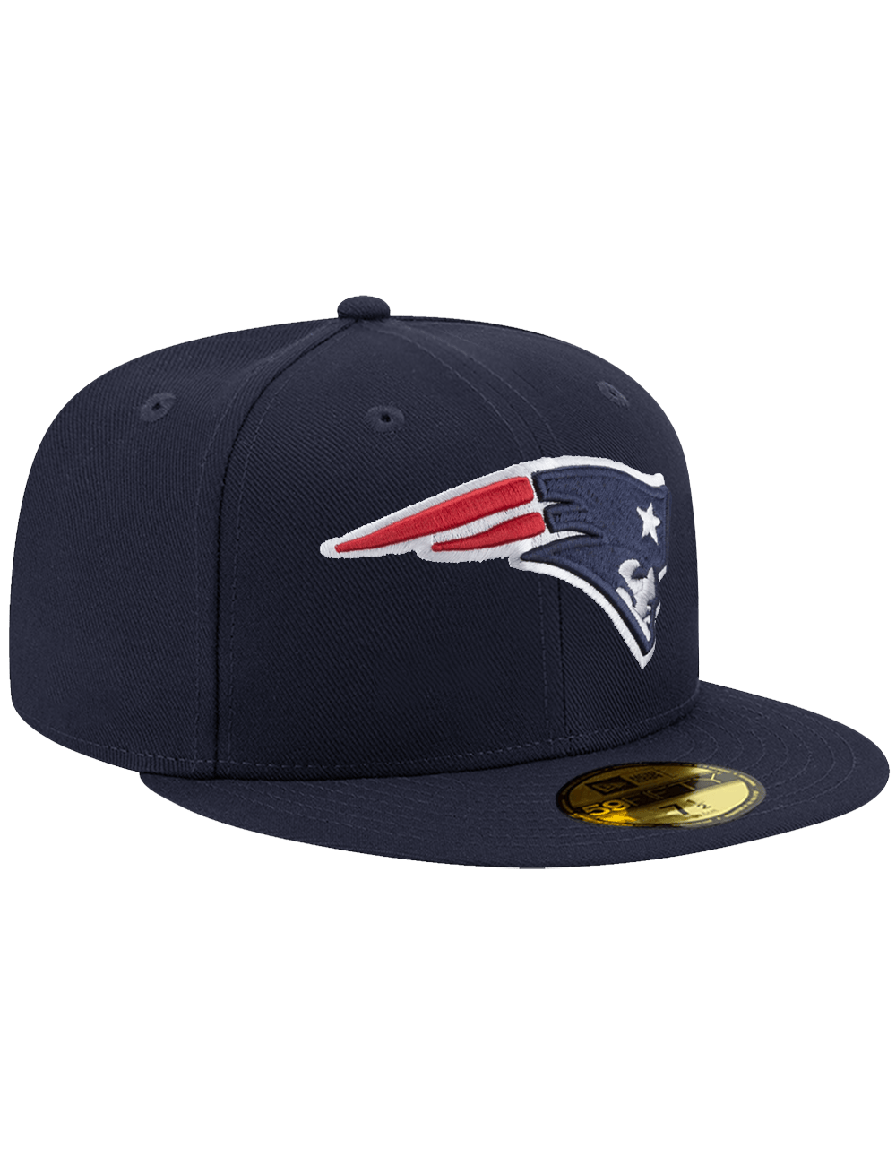 New Era Caps New England Patriots New Era NFL Team 59FIFTY Fitted Hat - Navy