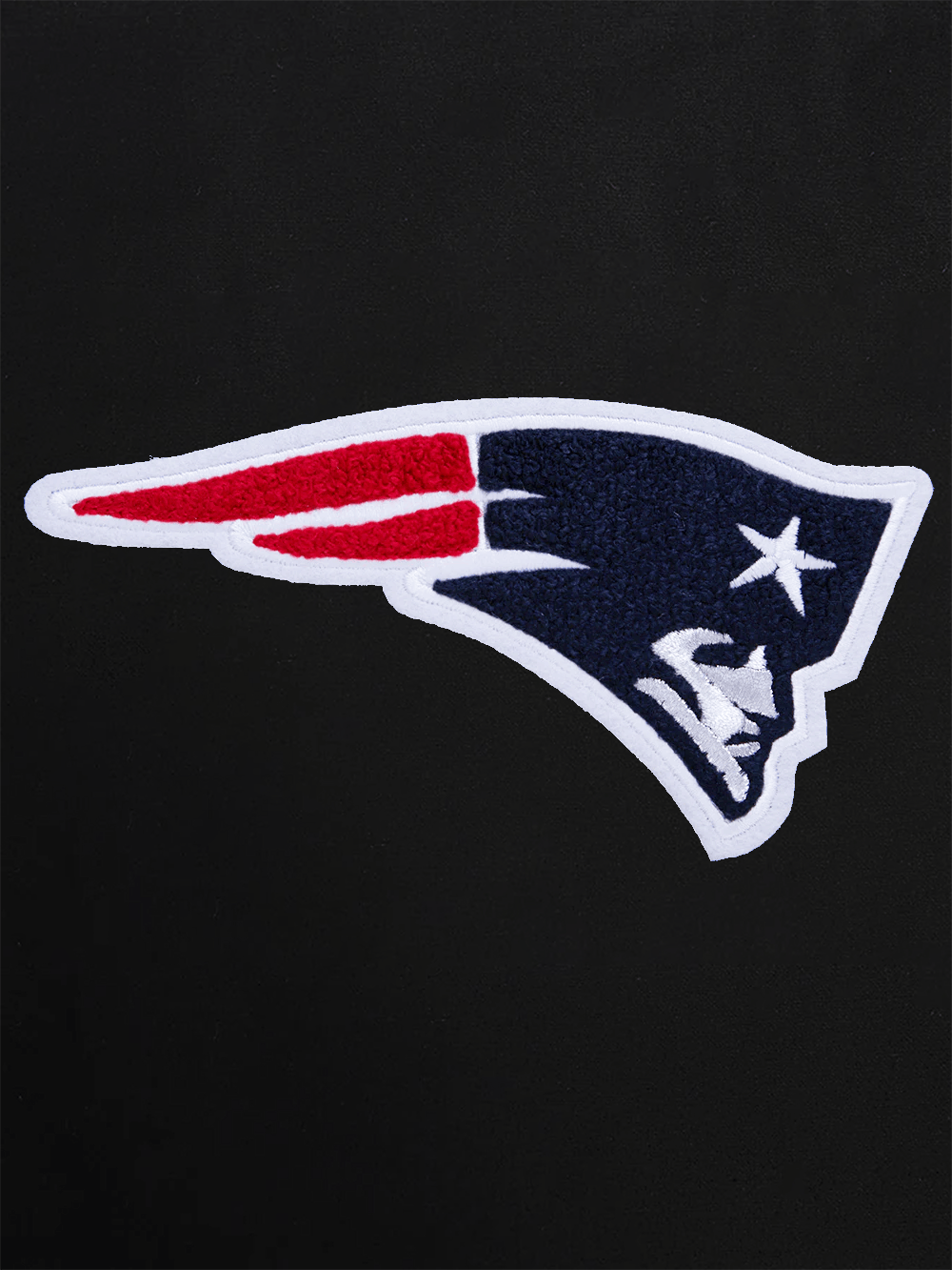 Pro Standard Jumpers New England Patriots Pro Standard NFL Team Chenille Flex Hoodie Jumper - Black