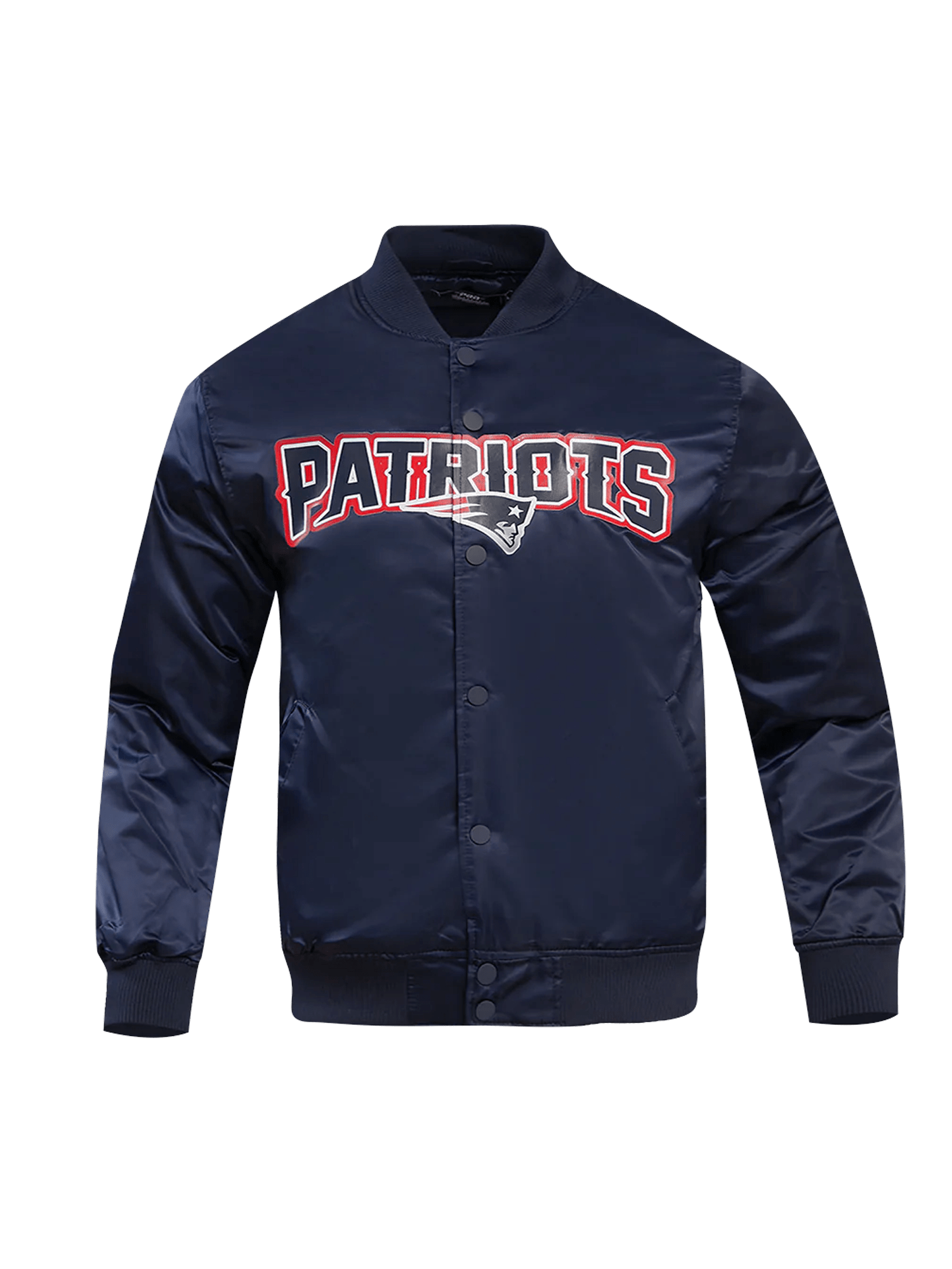 Pro Standard Jackets New England Patriots Pro Standard NFL Team Classic Satin Button Jacket - Navy