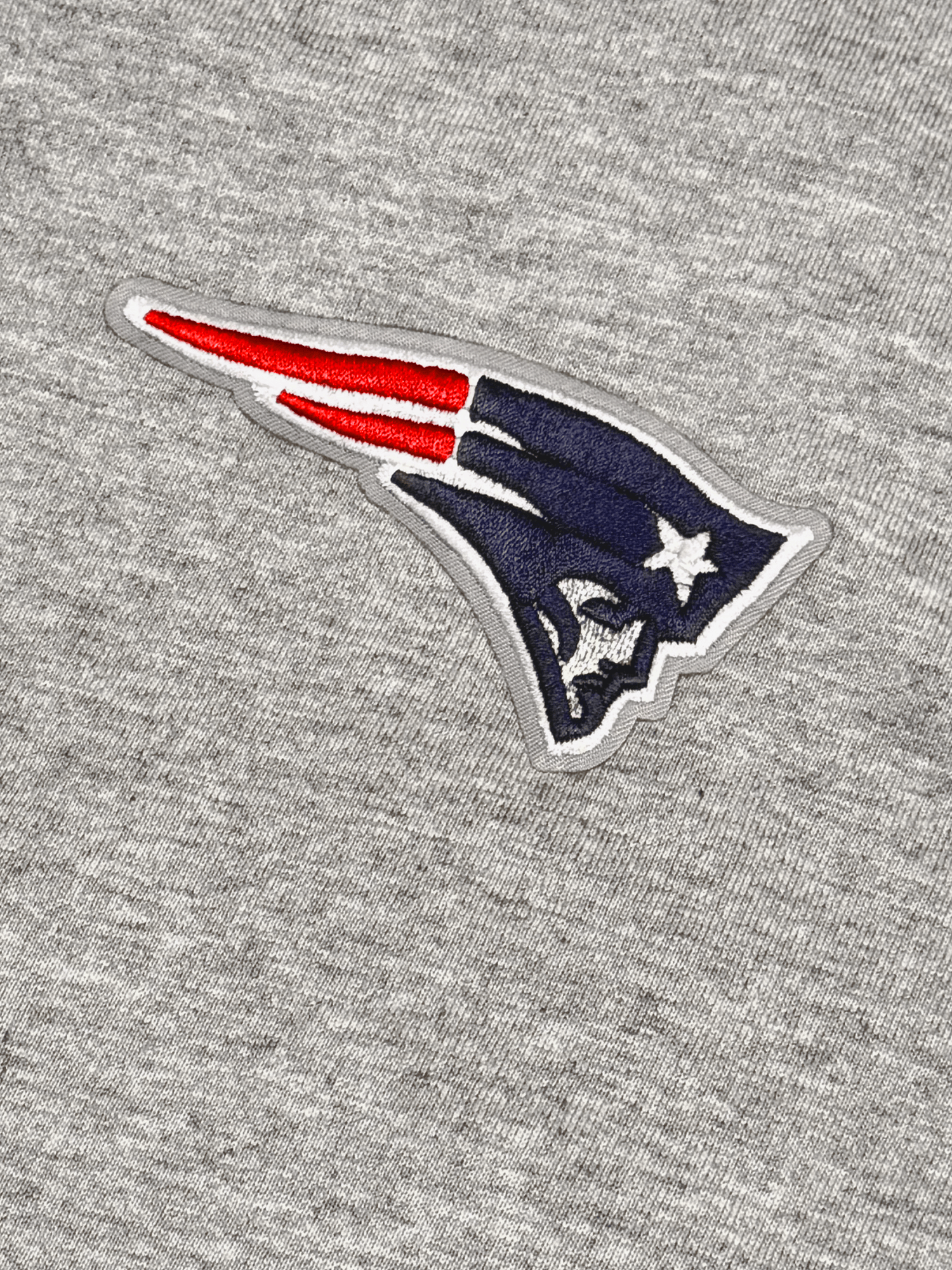 Pro Standard T-Shirts New England Patriots Pro Standard NFL Team Icon Flex T-Shirt - Heather Grey