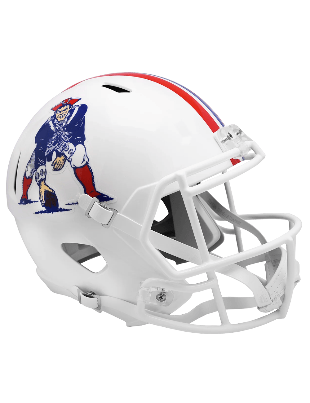 Riddell Helmets New England Patriots Riddell NFL Throwback Speed Replica Full Size Helmet