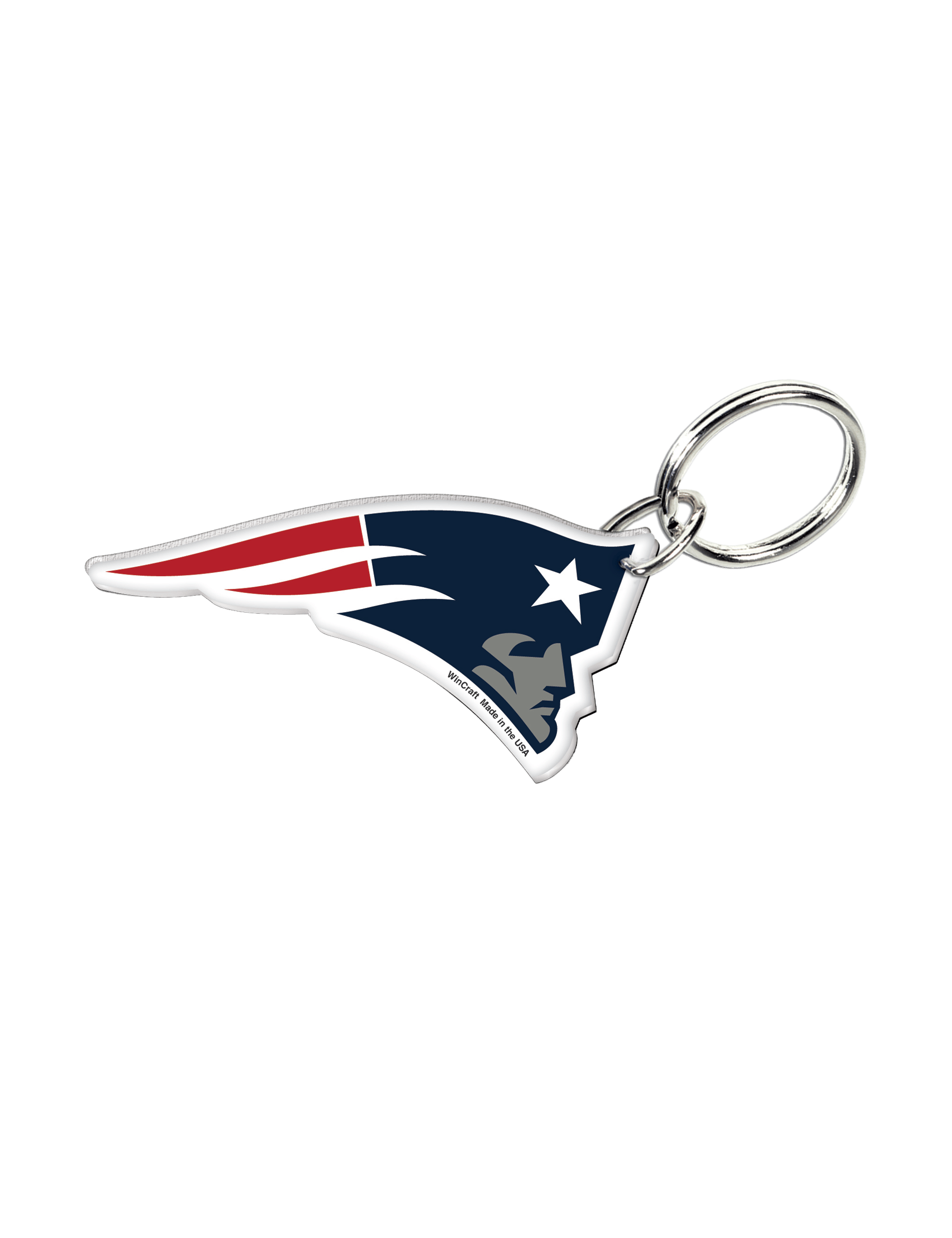 Wincraft Accessories New England Patriots Wincraft NFL Premium Acrylic Team Key Ring