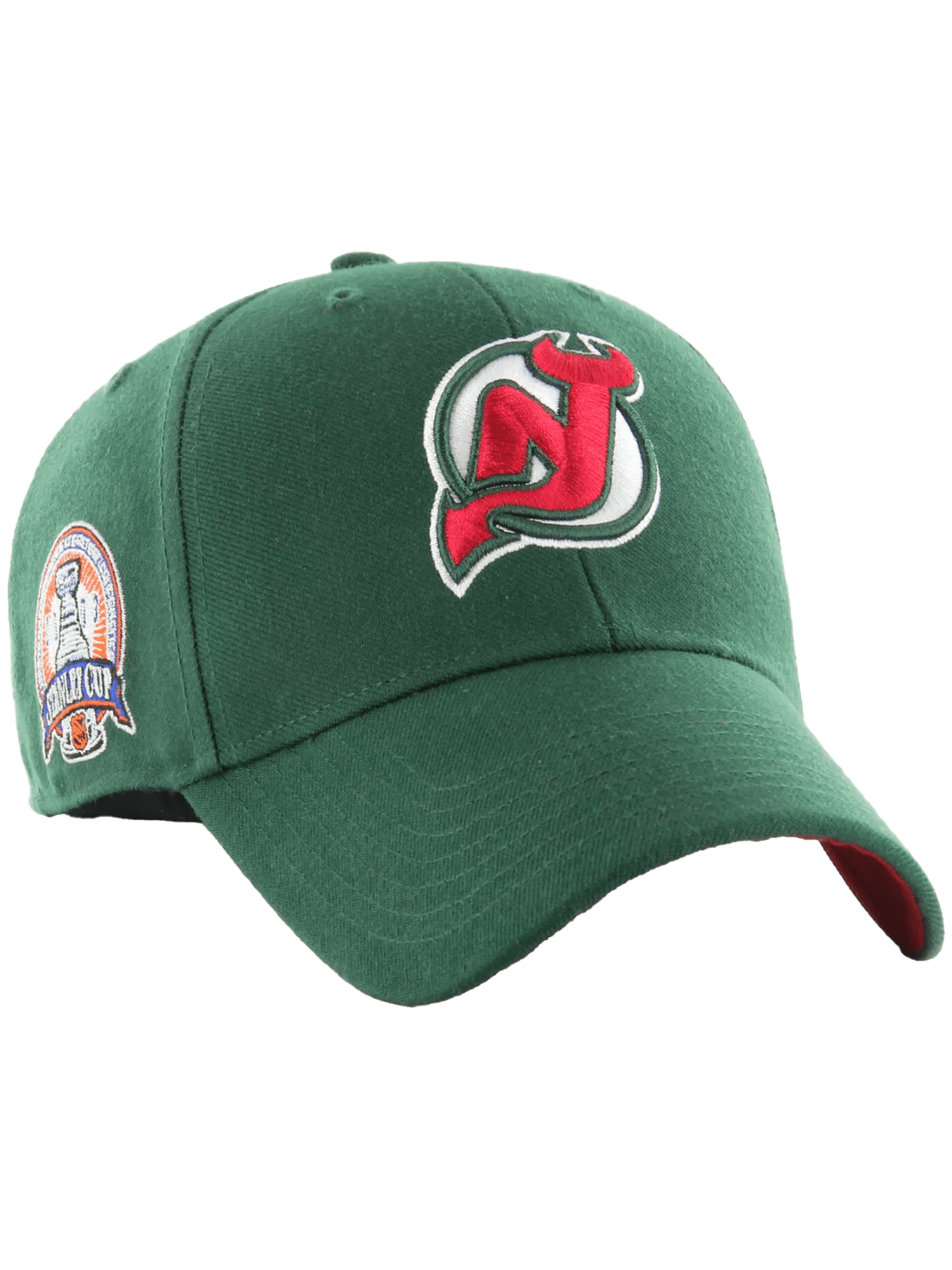 47 Brand Caps New Jersey Devils '47 NHL Patch Sure Shot '47 MVP Snapback Hat - Green