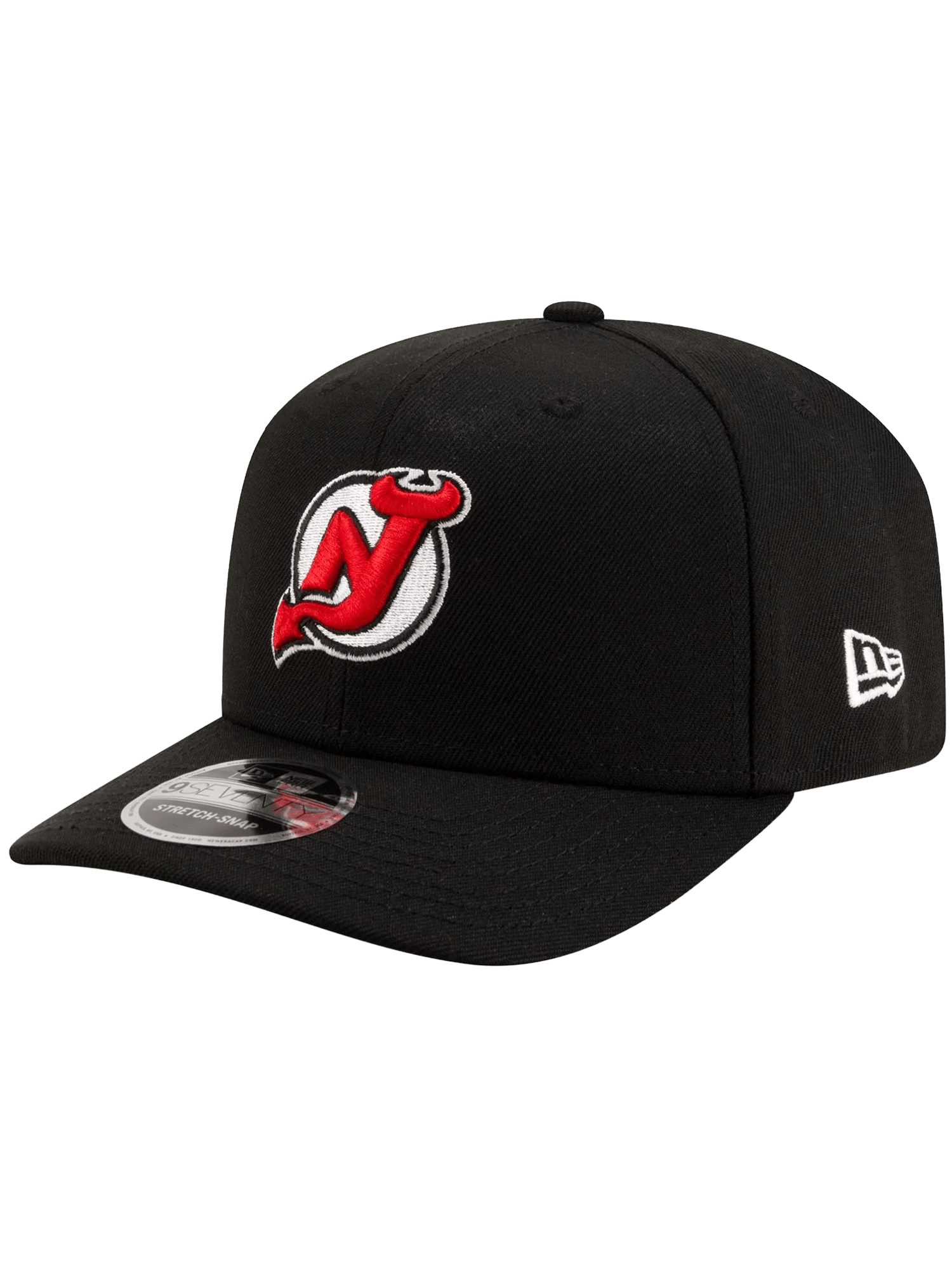 New Era Caps OSFA New Jersey Devils New Era NHL Team 9SEVENTY Stretch-Snapback Hat - Black