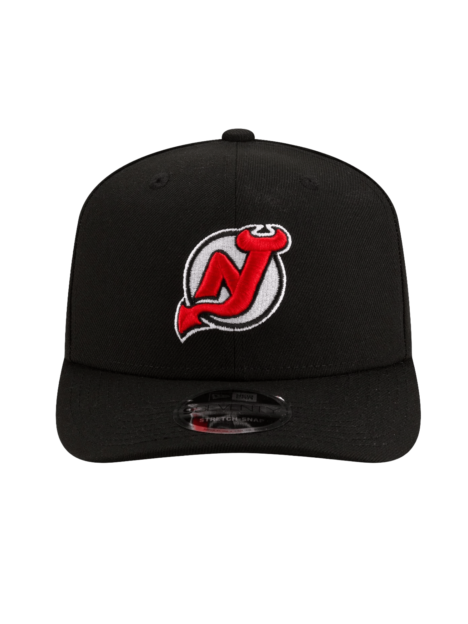 New Era Caps OSFA New Jersey Devils New Era NHL Team 9SEVENTY Stretch-Snapback Hat - Black