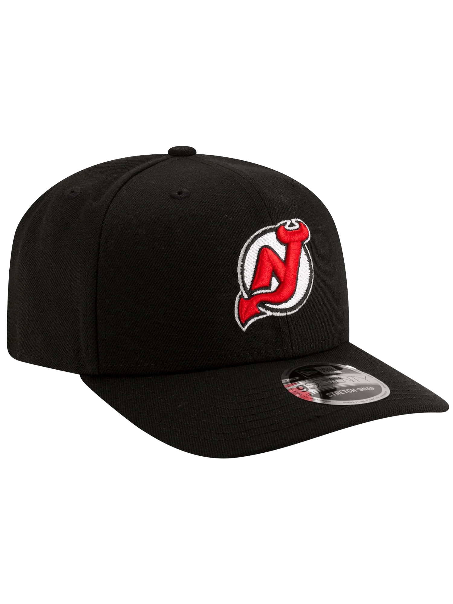New Era Caps OSFA New Jersey Devils New Era NHL Team 9SEVENTY Stretch-Snapback Hat - Black