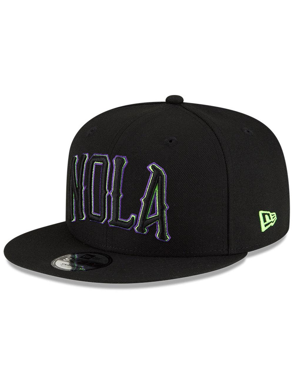 New Era Caps New Orleans Pelicans New Era NBA 24 City Edition 9FIFTY Snapback Hat