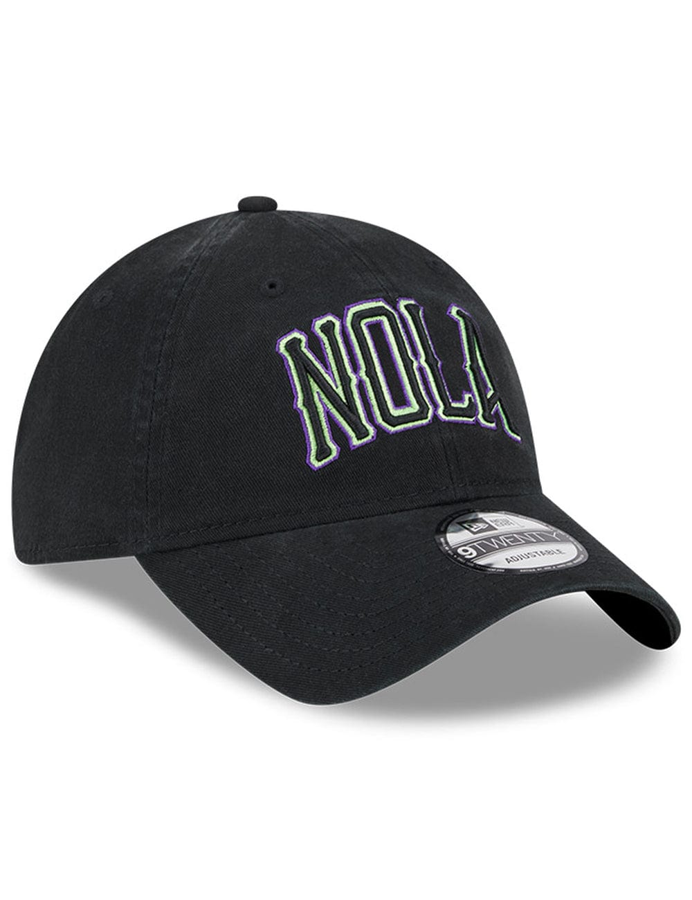 New Era Caps New Orleans Pelicans New Era NBA 24 City Edition 9TWENTY Strapback Hat