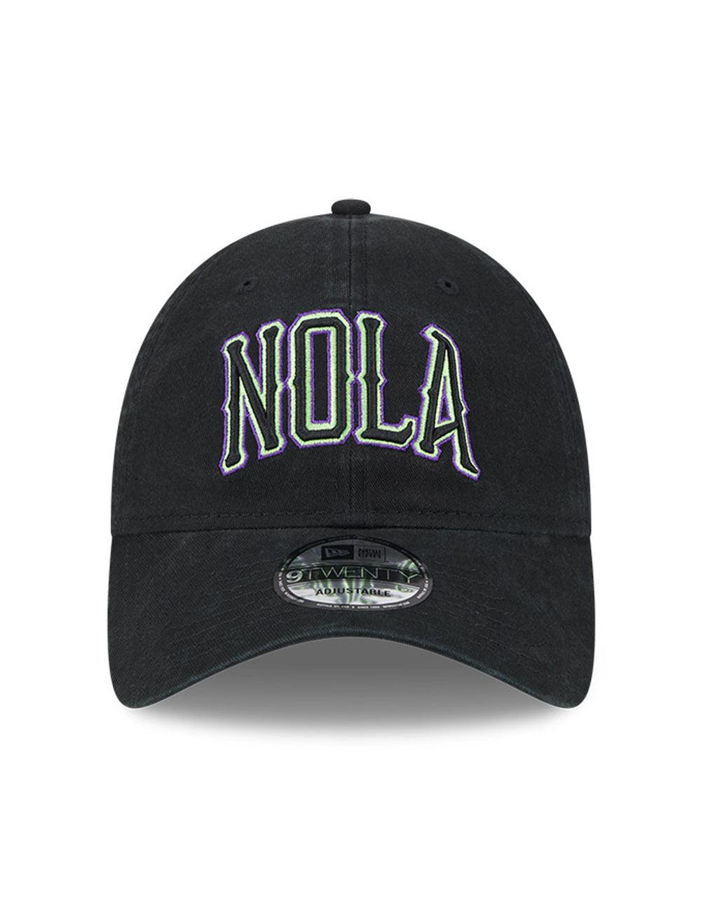 New Era Caps New Orleans Pelicans New Era NBA 24 City Edition 9TWENTY Strapback Hat