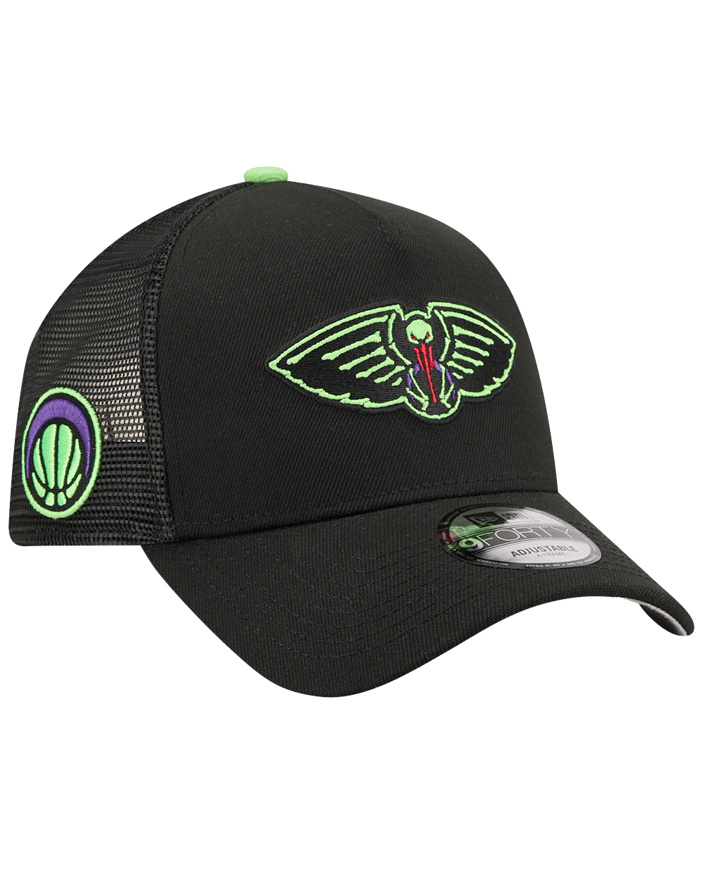 New Era Caps New Orleans Pelicans New Era NBA 25-26 City Edition 9FORTY A-Frame Snapback Hat