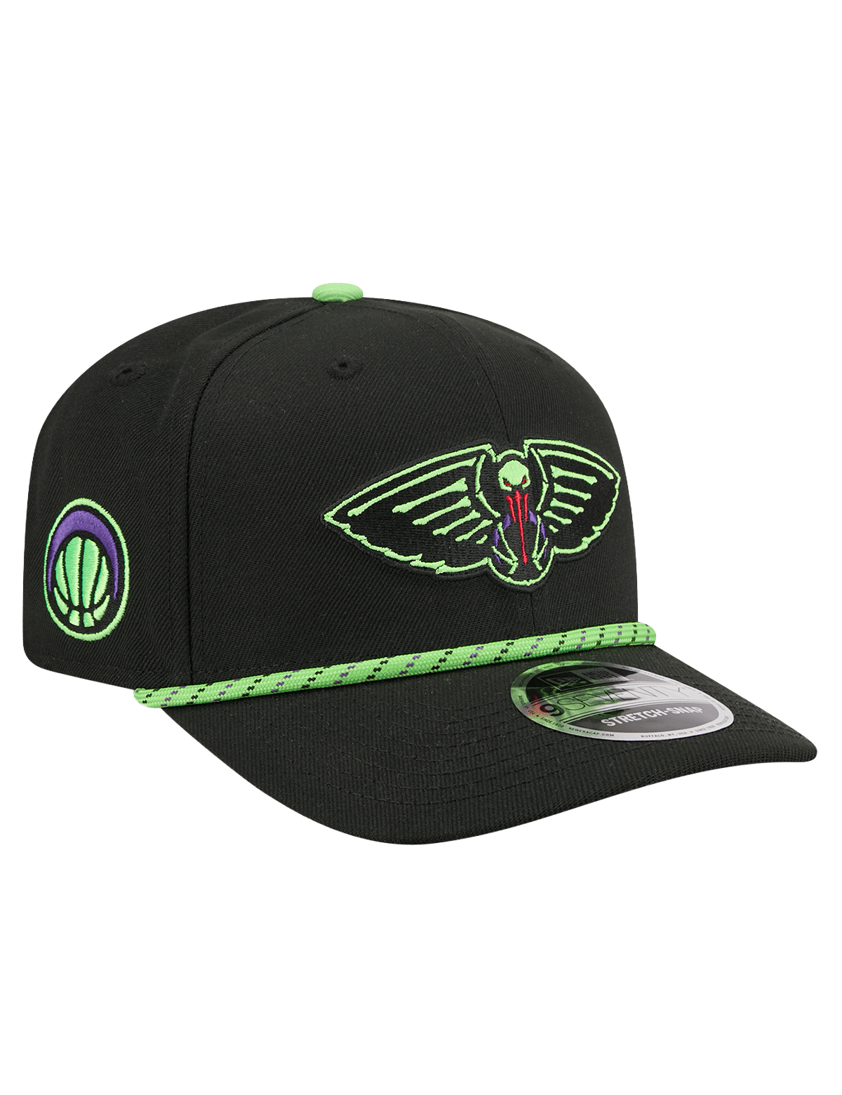 New Era Caps New Orleans Pelicans New Era NBA 25-26 City Edition 9SEVENTY Stretch Snapback Hat