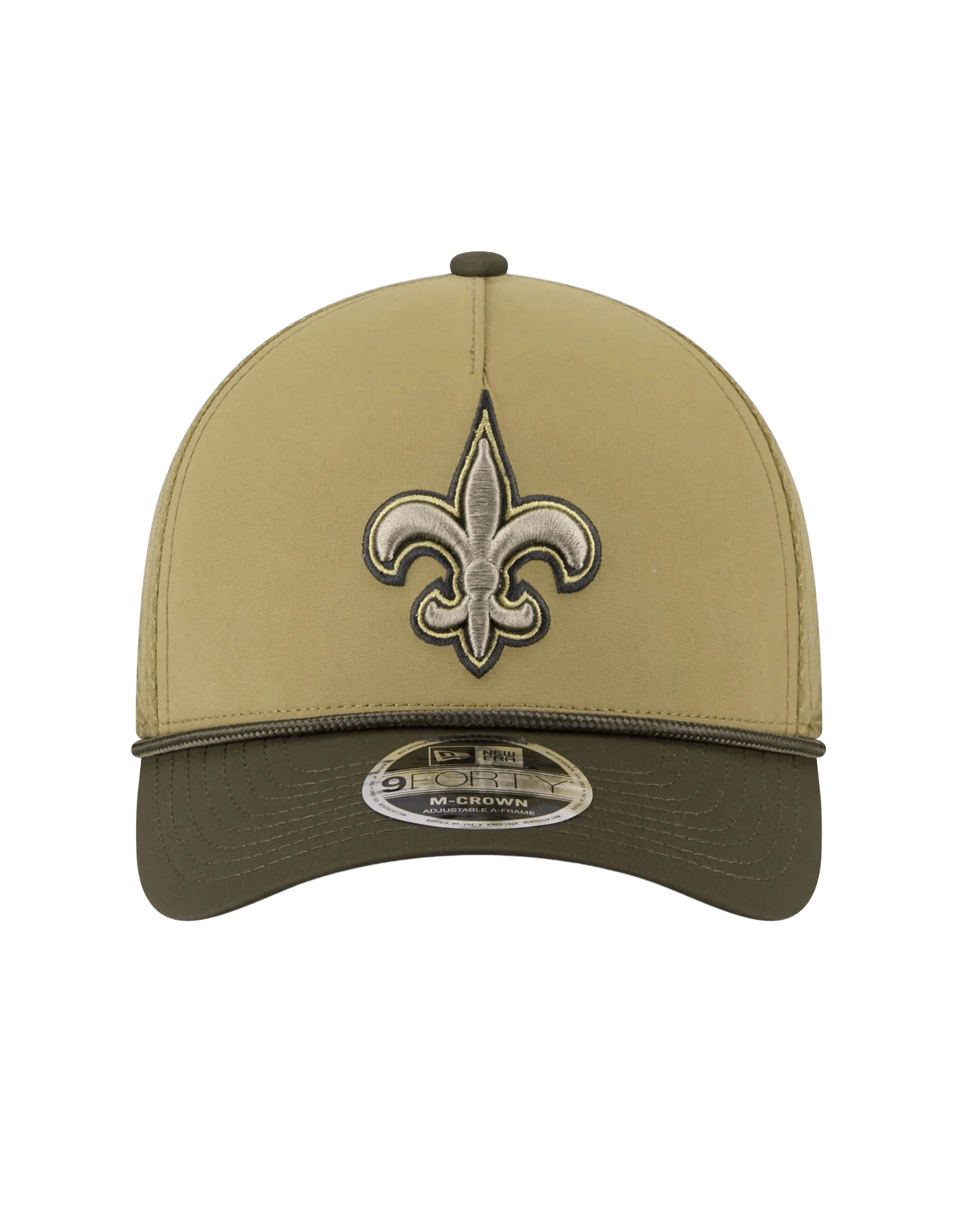 New Era Caps New Orleans Saints New Era NFL 25 Salute To Service 9FORTY M-Crown Snapback Hat